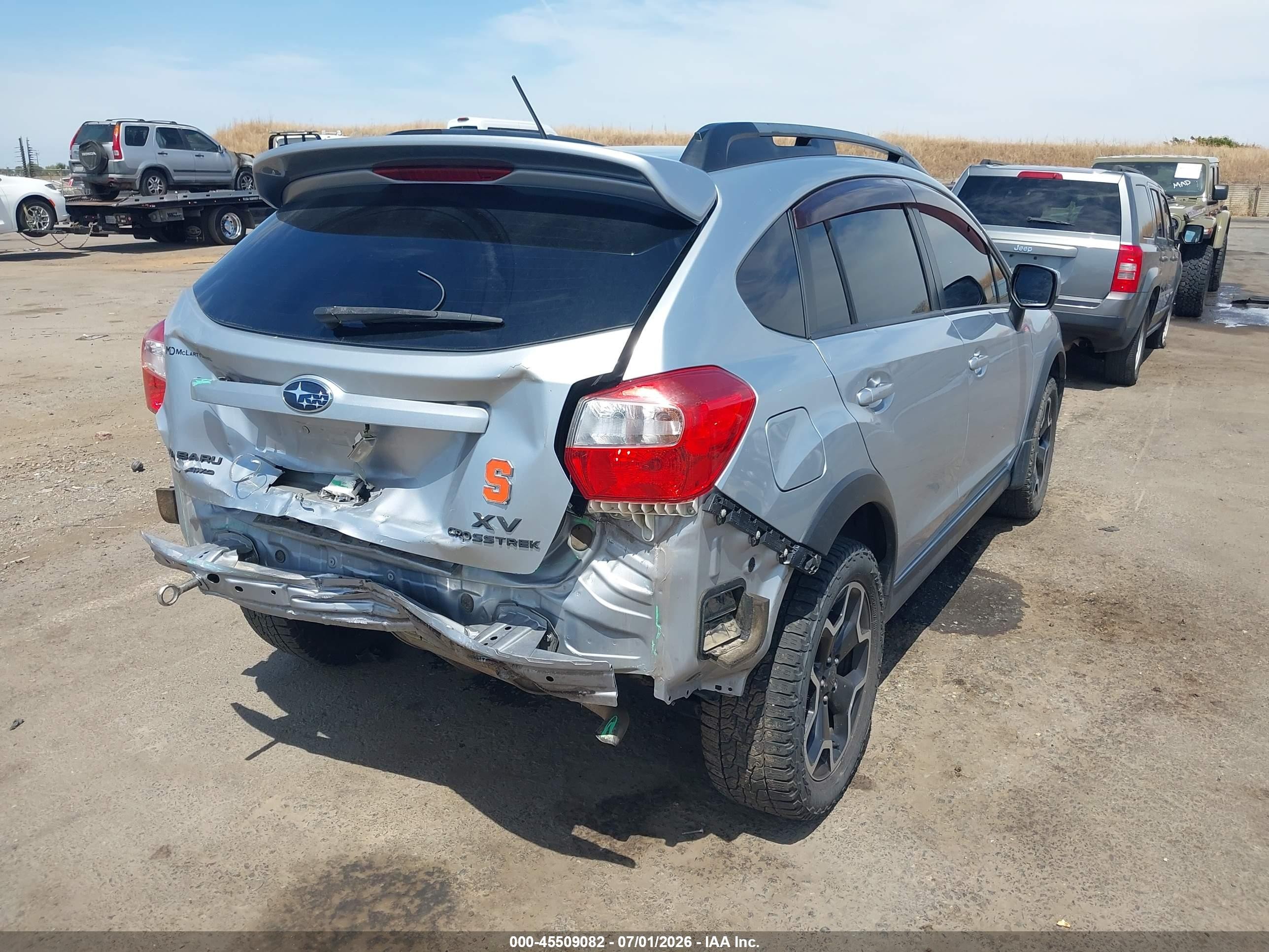 2014 Subaru Xv Crosstrek 2.0i Limited Blue vin: JF2GPAGC1EH325377