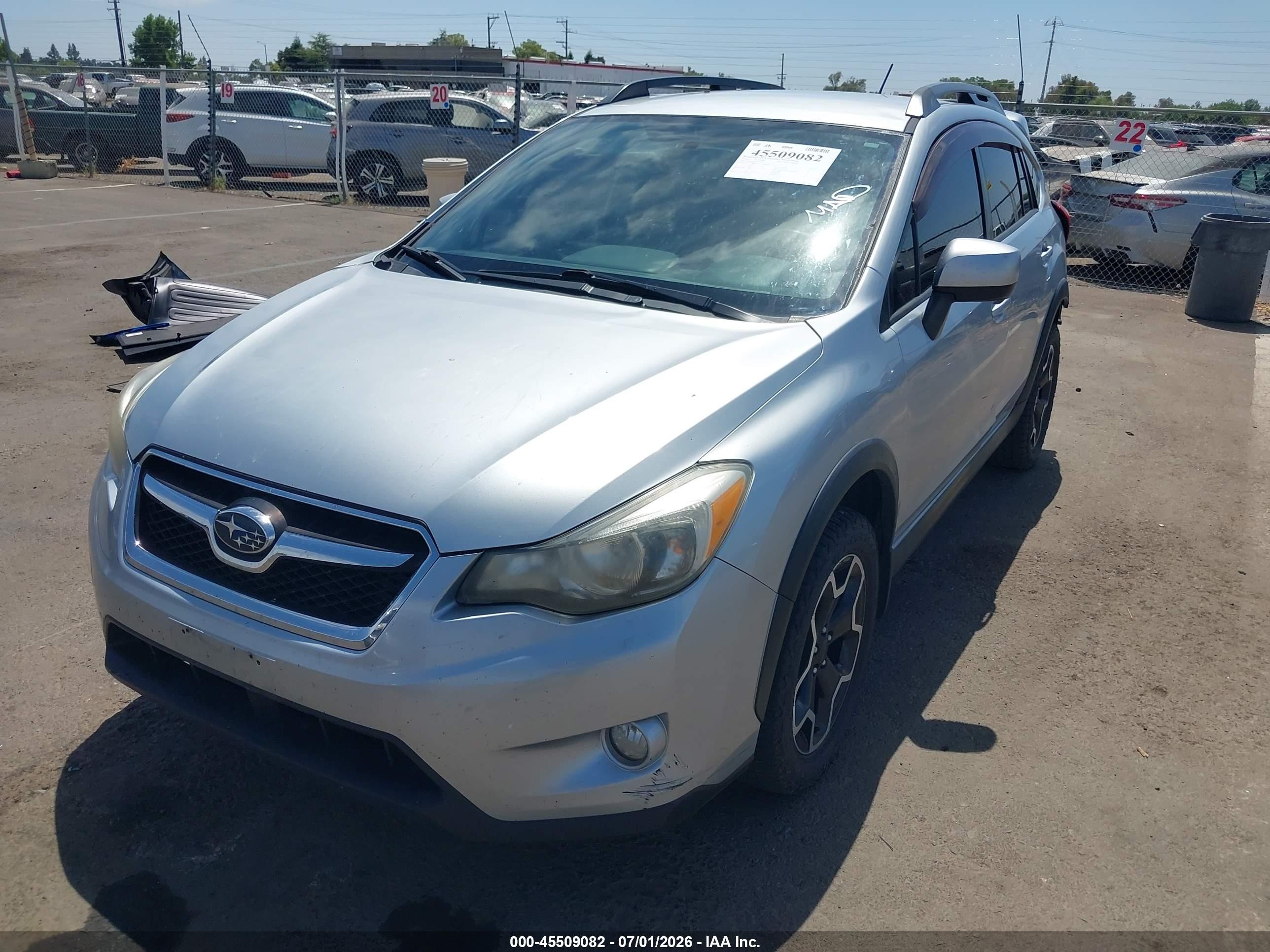 2014 Subaru Xv Crosstrek 2.0i Limited Blue vin: JF2GPAGC1EH325377