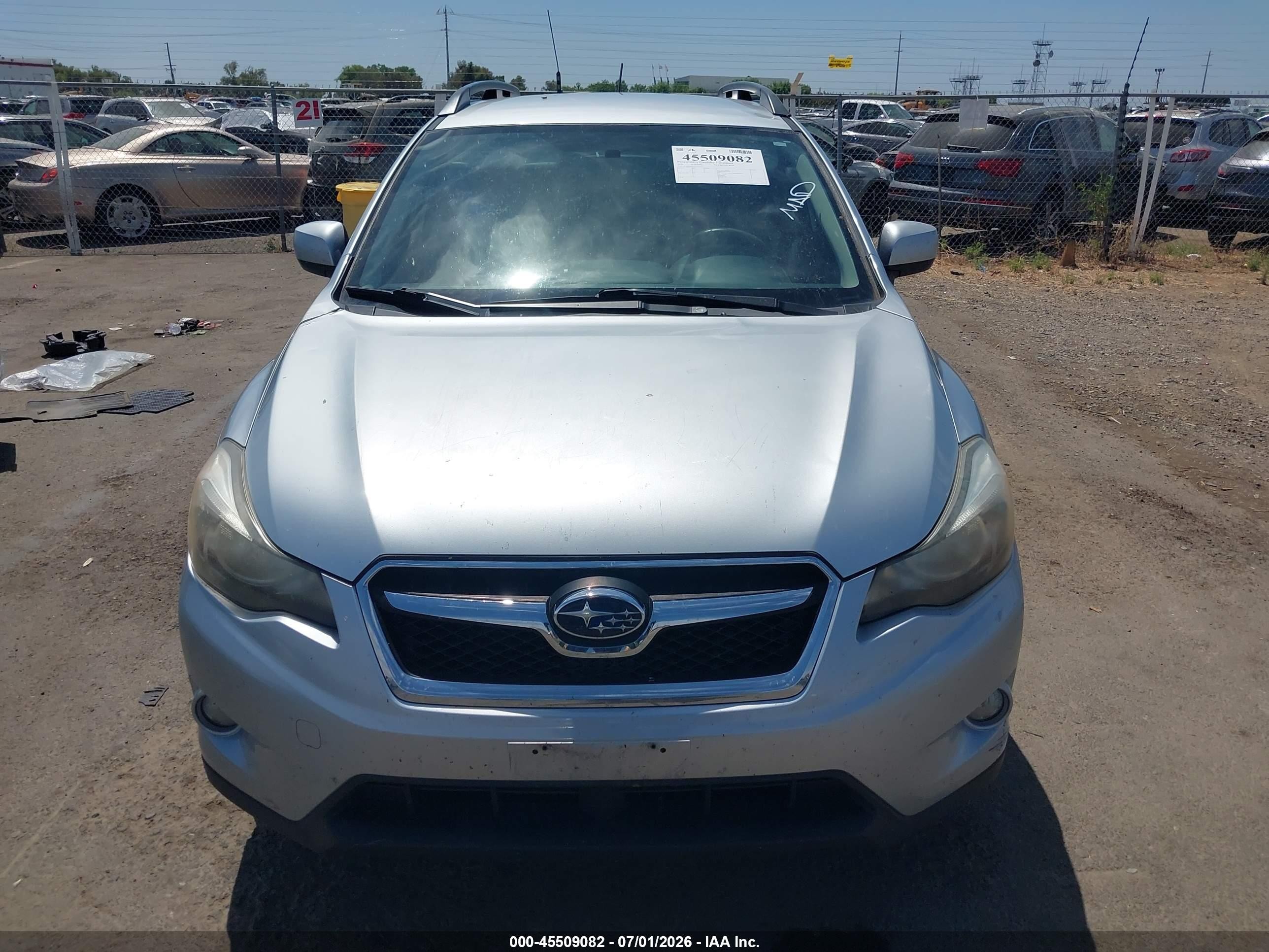2014 Subaru Xv Crosstrek 2.0i Limited Blue vin: JF2GPAGC1EH325377
