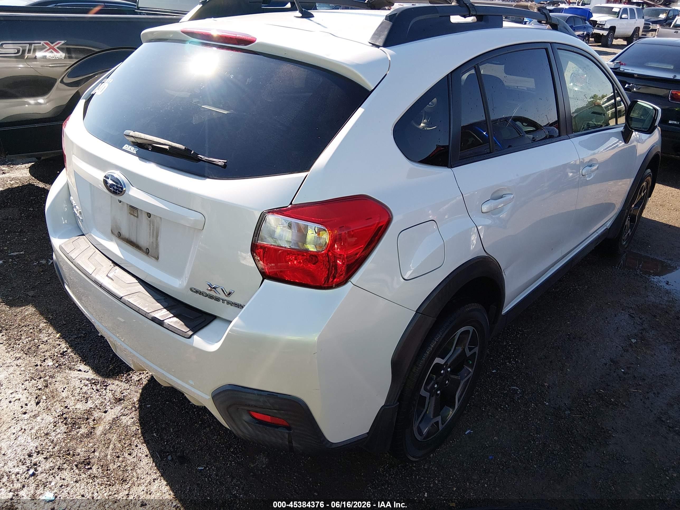 2014 Subaru Xv Crosstrek 2.0i Limited White vin: JF2GPAGC1EH336749