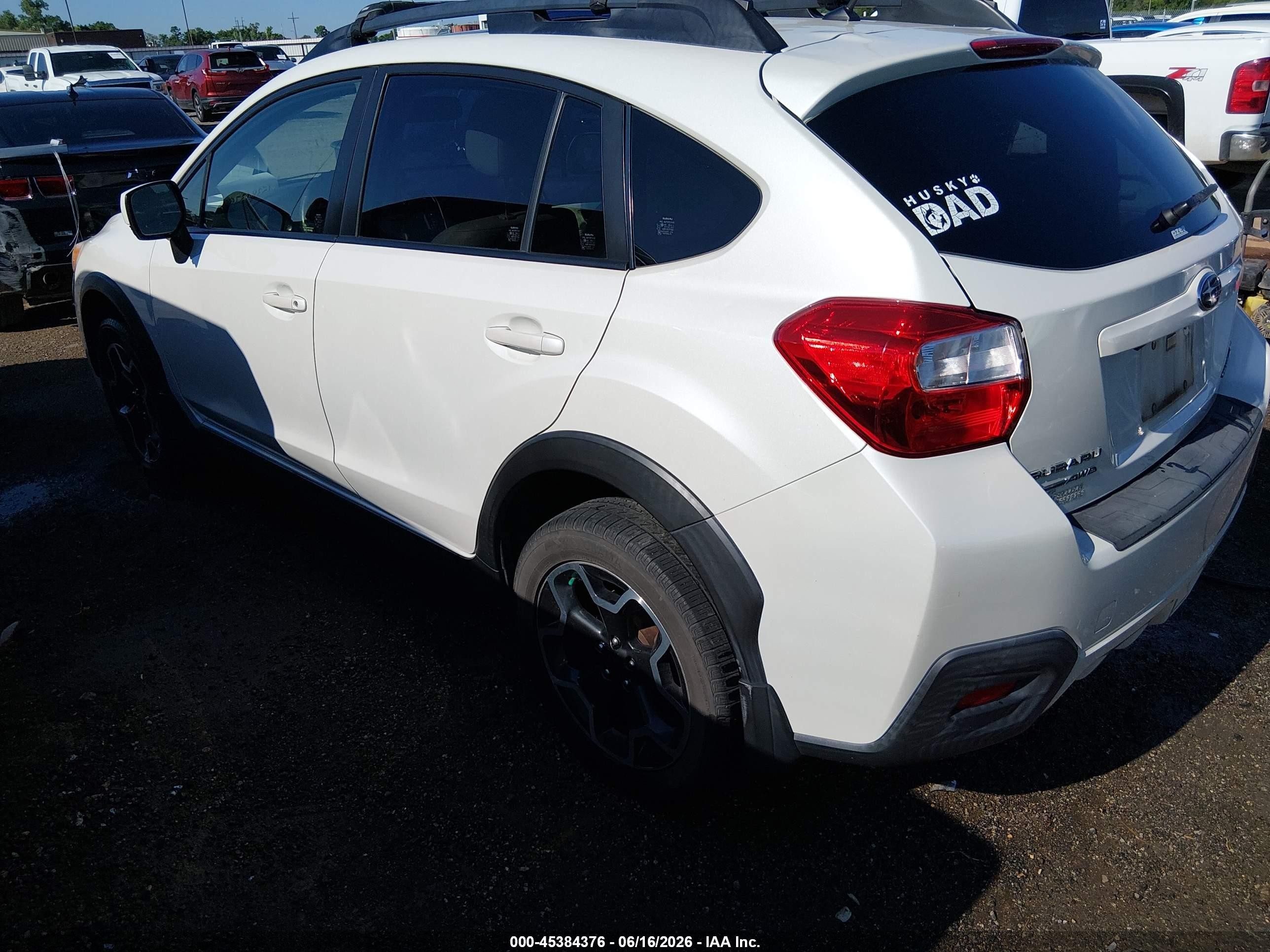 2014 Subaru Xv Crosstrek 2.0i Limited White vin: JF2GPAGC1EH336749