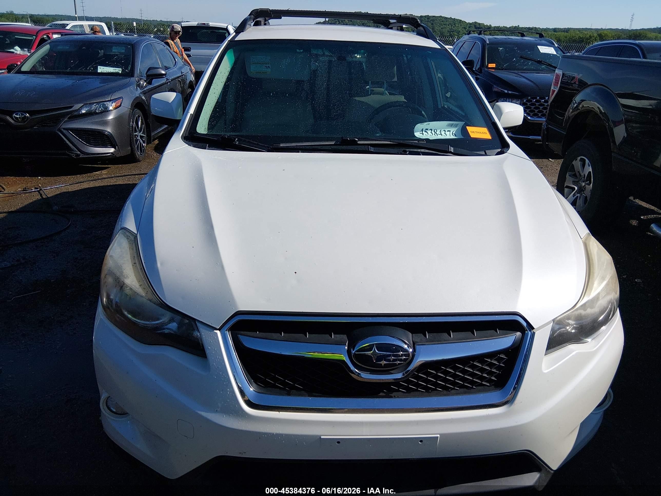 2014 Subaru Xv Crosstrek 2.0i Limited White vin: JF2GPAGC1EH336749