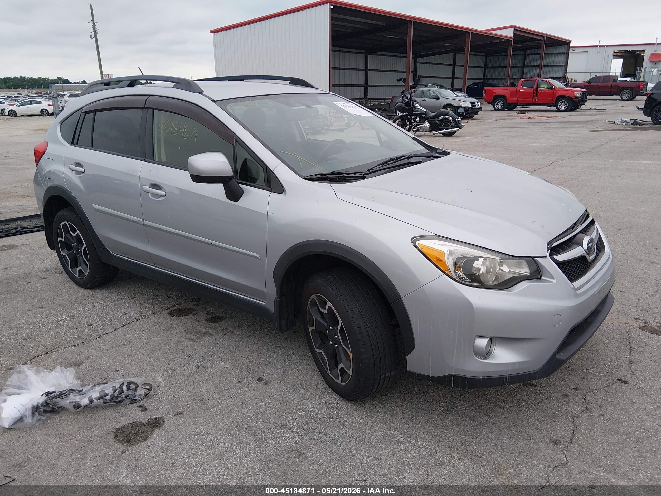 2013 Subaru Xv Crosstrek 2.0i Limited Silver vin: JF2GPAGC2D2212698