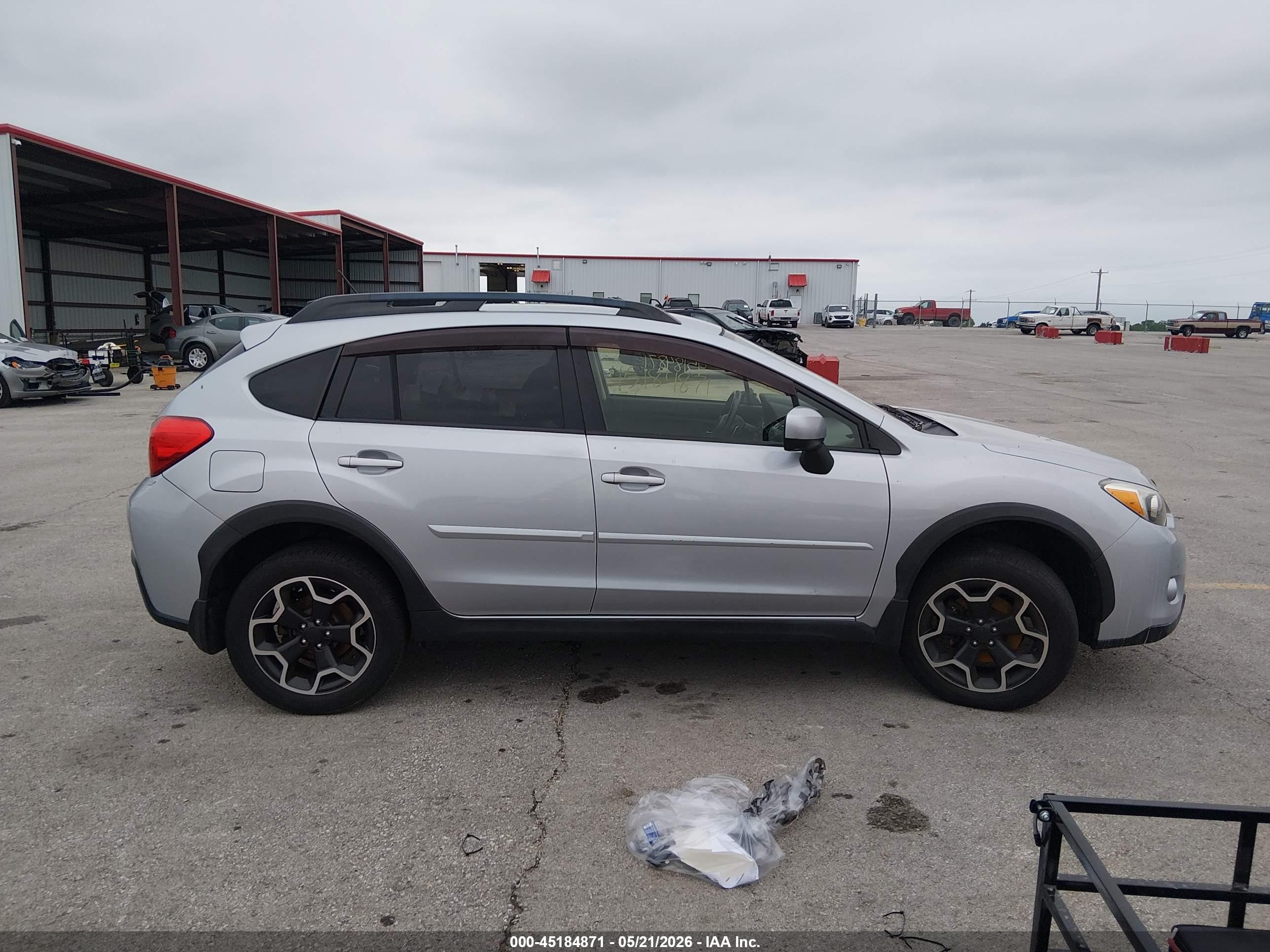 2013 Subaru Xv Crosstrek 2.0i Limited Silver vin: JF2GPAGC2D2212698