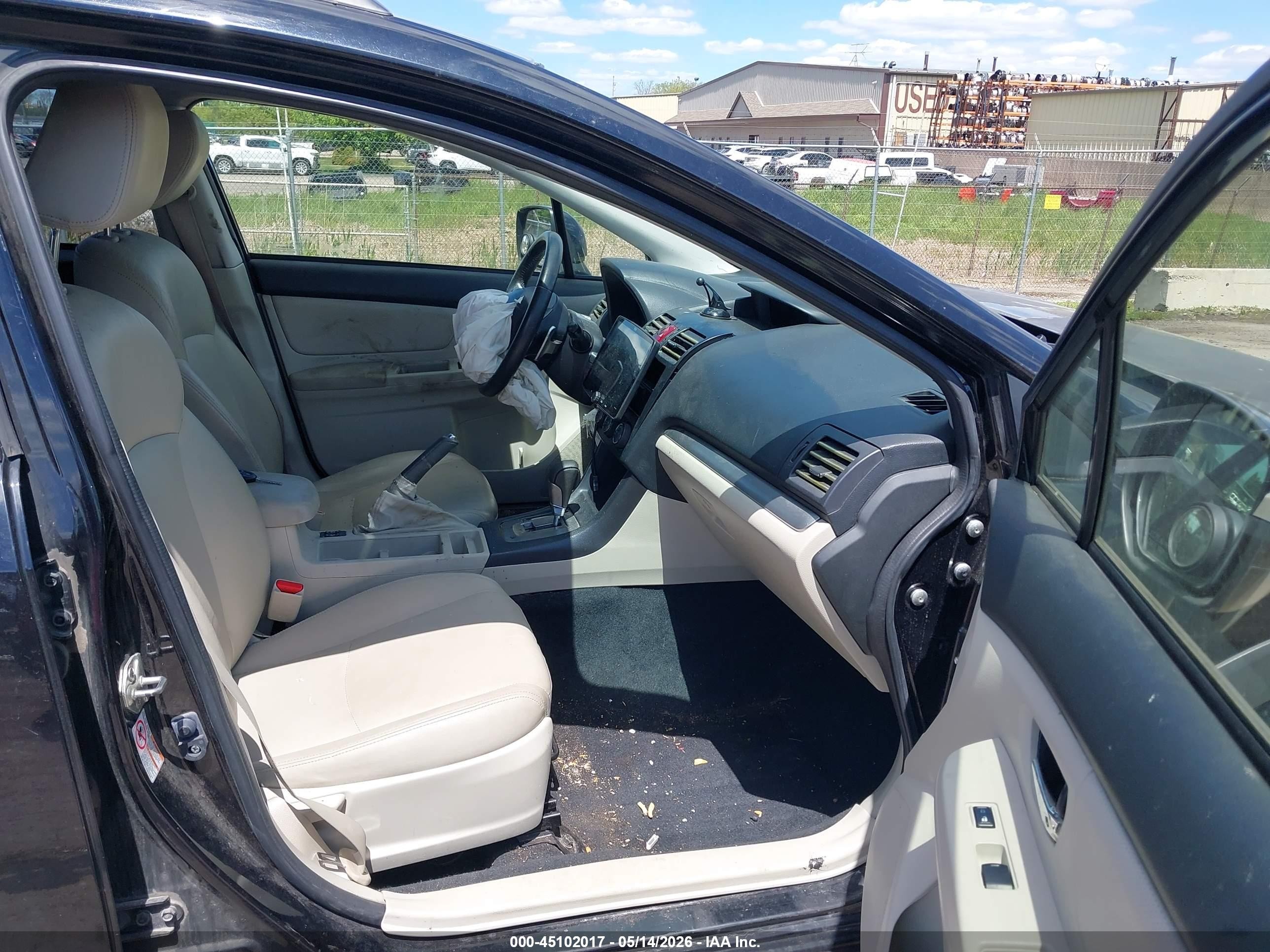 2013 Subaru Xv Crosstrek 2.0i Limited Black vin: JF2GPAGC2D2871185