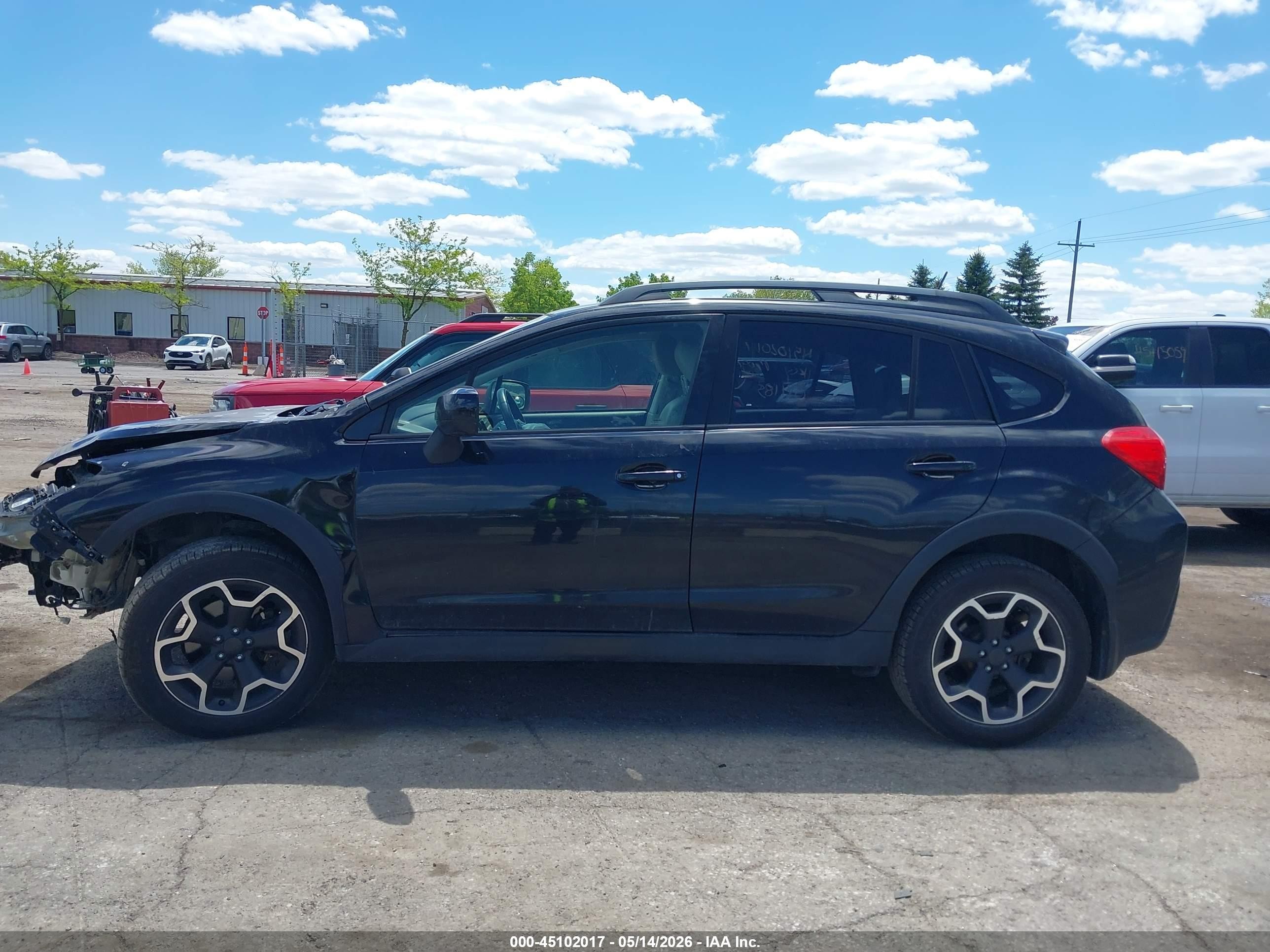2013 Subaru Xv Crosstrek 2.0i Limited Black vin: JF2GPAGC2D2871185