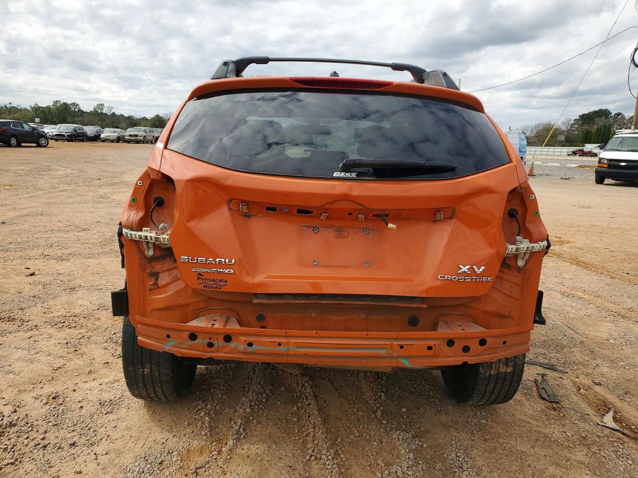2013 Subaru Xv Crosstrek 2.0 Limited Orange vin: JF2GPAGC2DH824803