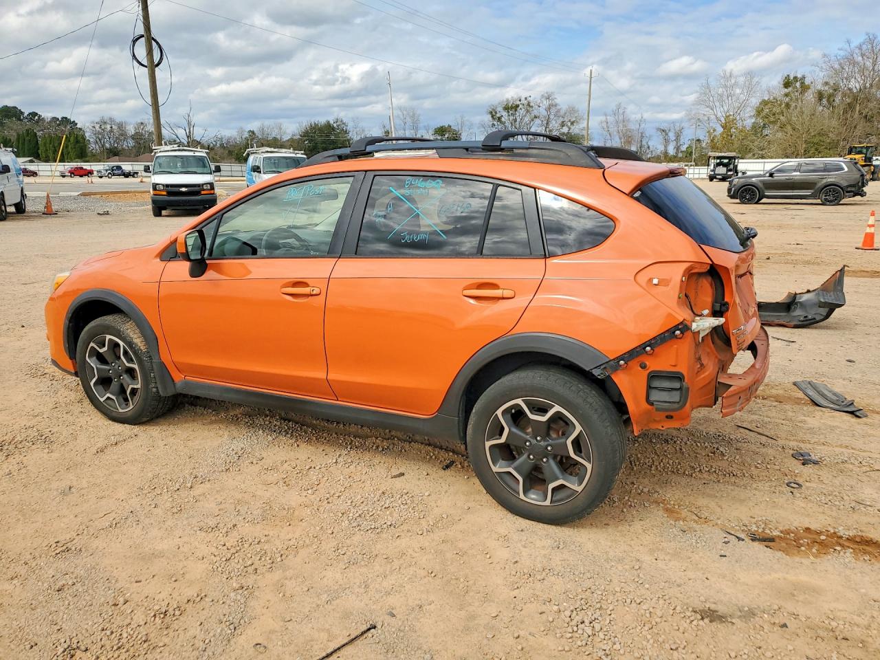 2013 Subaru Xv Crosstrek 2.0 Limited Orange vin: JF2GPAGC2DH824803