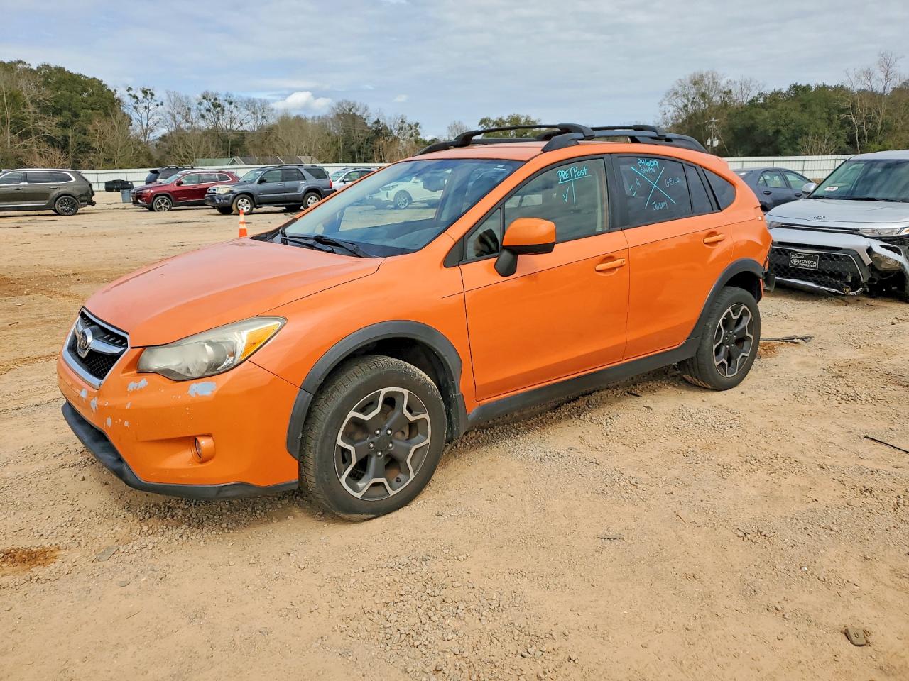 2013 Subaru Xv Crosstrek 2.0 Limited Orange vin: JF2GPAGC2DH824803