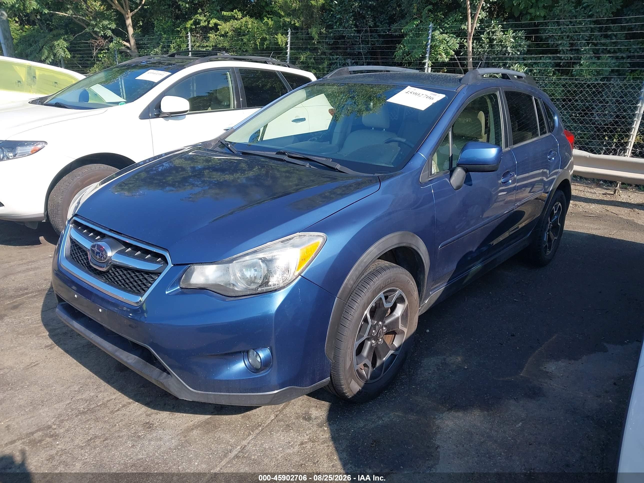 2013 Subaru Xv Crosstrek 2.0i Limited Blue vin: JF2GPAGC2DH837633