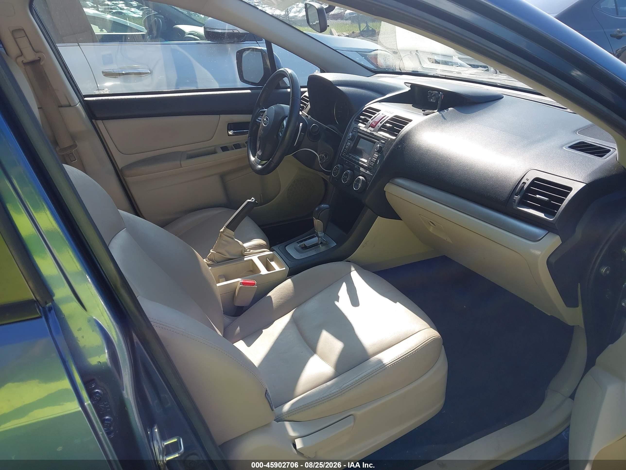 2013 Subaru Xv Crosstrek 2.0i Limited Blue vin: JF2GPAGC2DH837633
