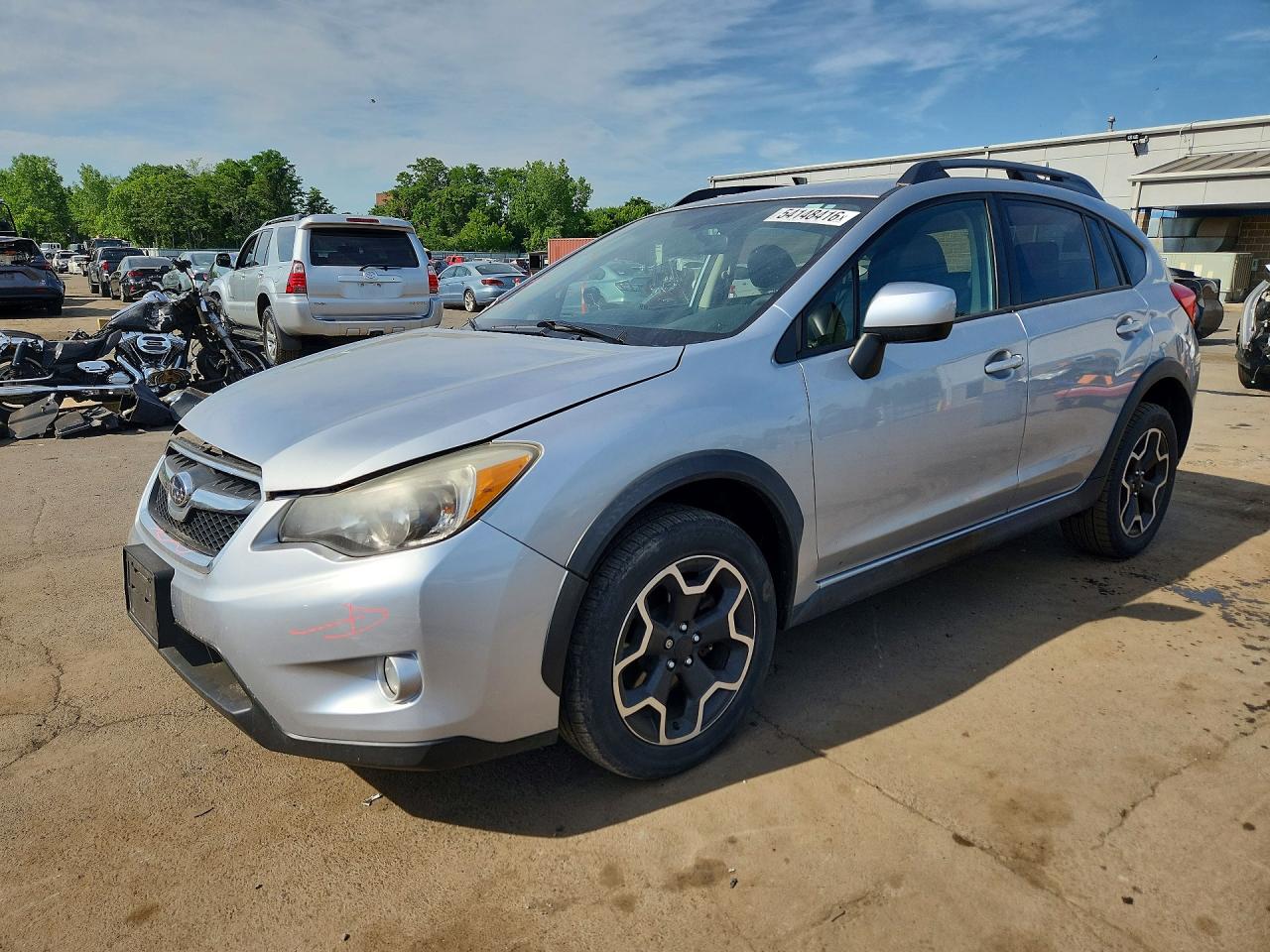 2014 Subaru Xv Crosstrek 2.0 Limited Серебряный vin: JF2GPAGC2E8203143