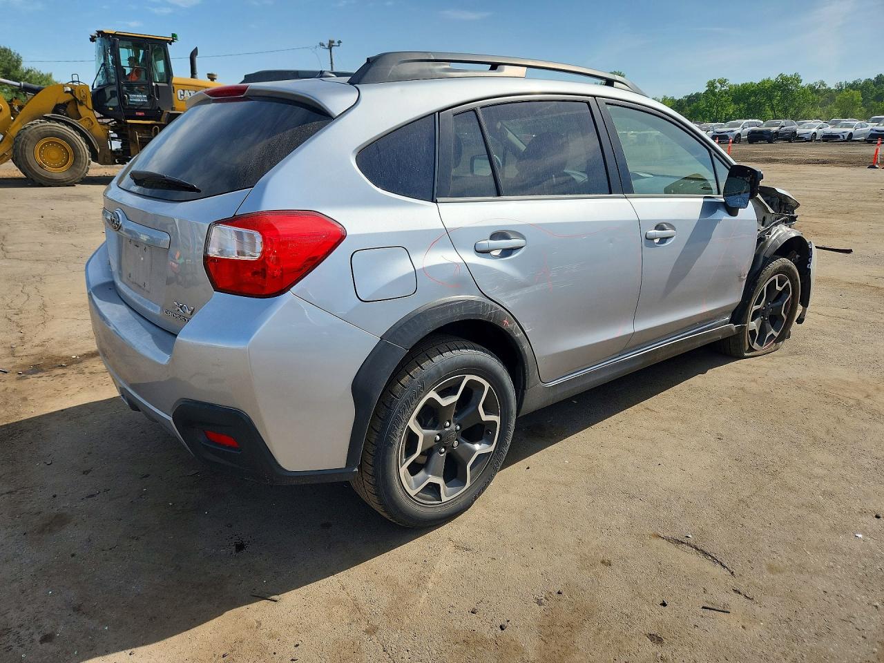2014 Subaru Xv Crosstrek 2.0 Limited Silver vin: JF2GPAGC2E8203143