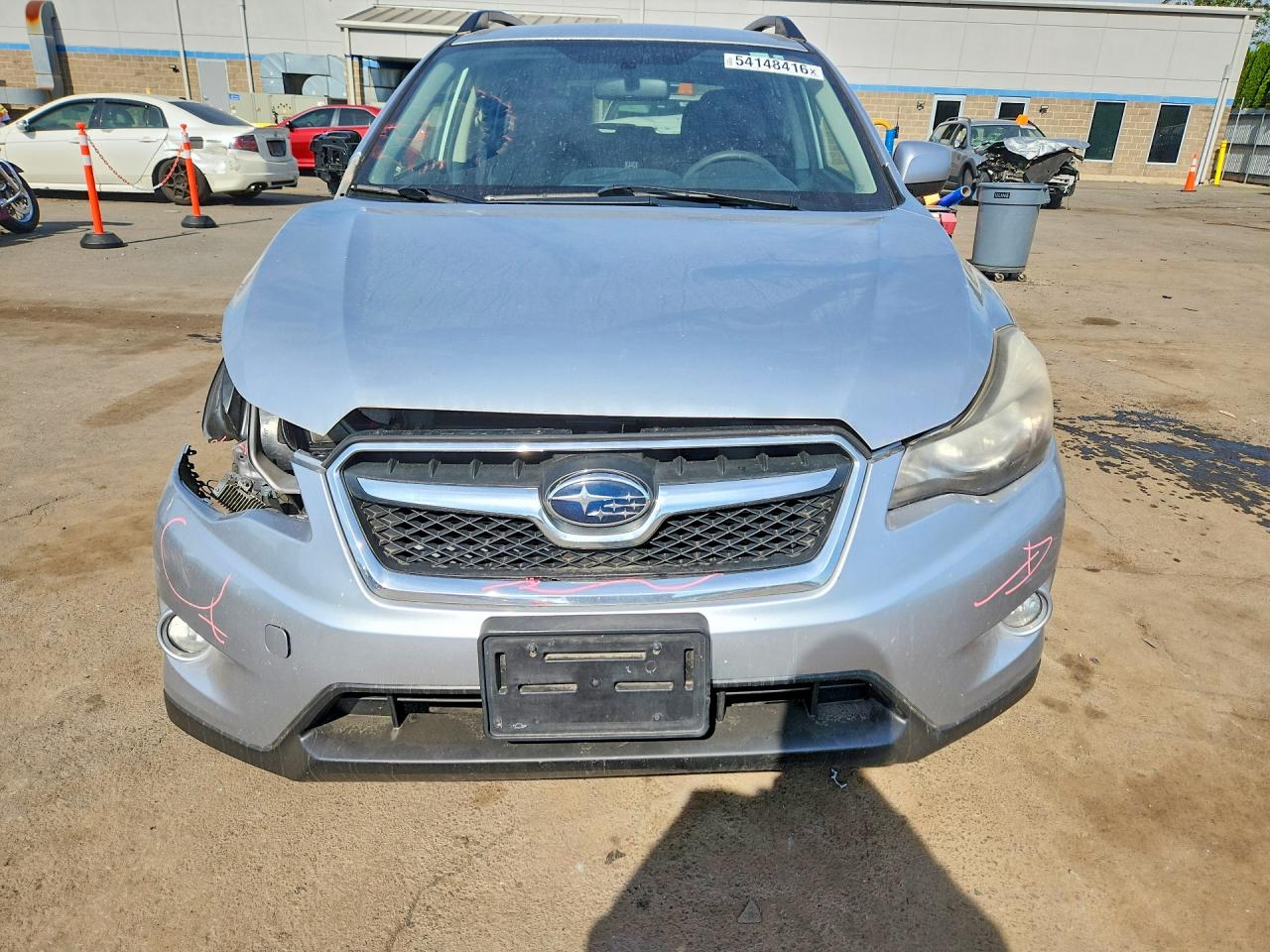 2014 Subaru Xv Crosstrek 2.0 Limited Silver vin: JF2GPAGC2E8203143