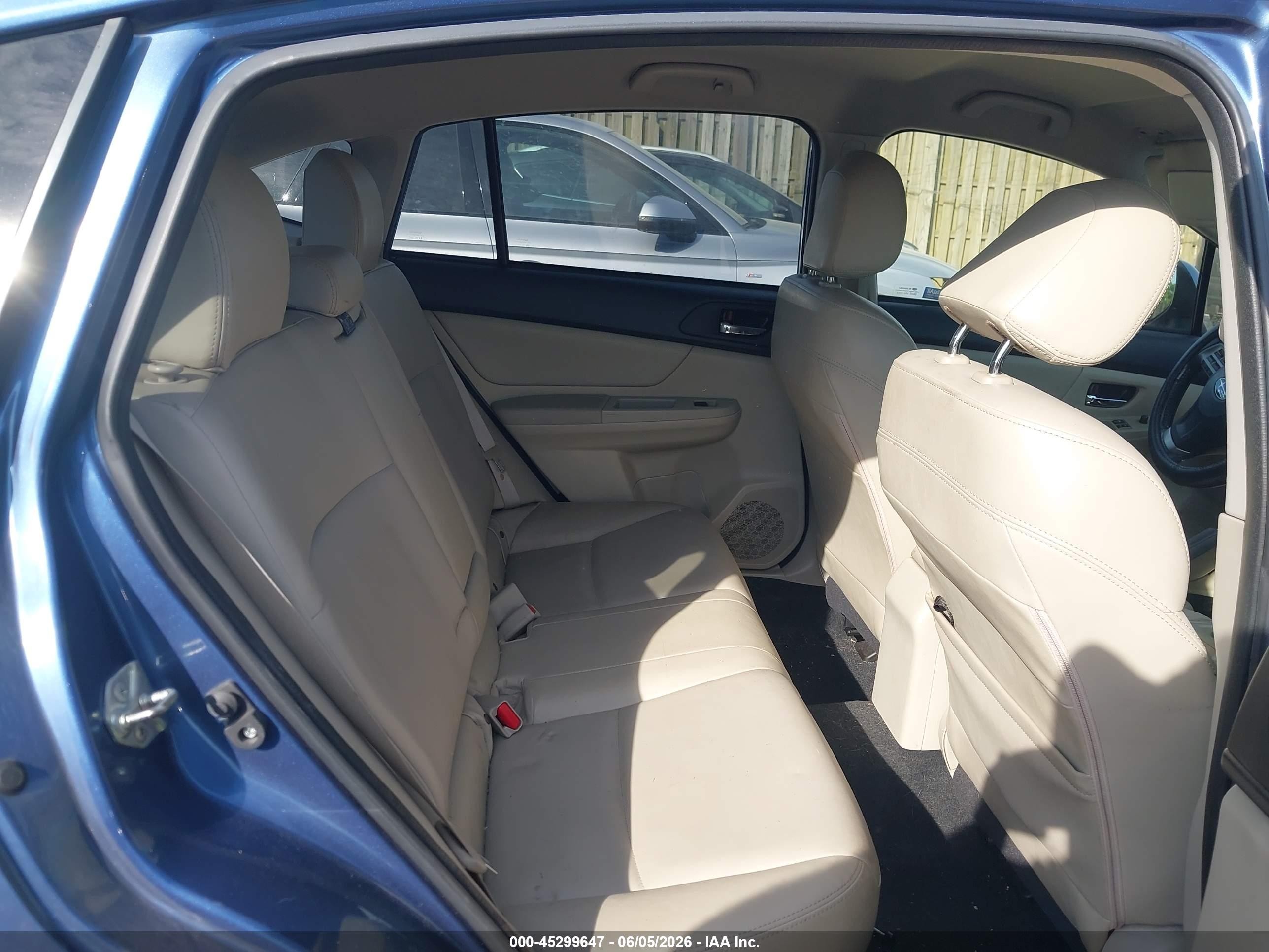 2014 Subaru Xv Crosstrek 2.0i Limited Blue vin: JF2GPAGC2E8219665