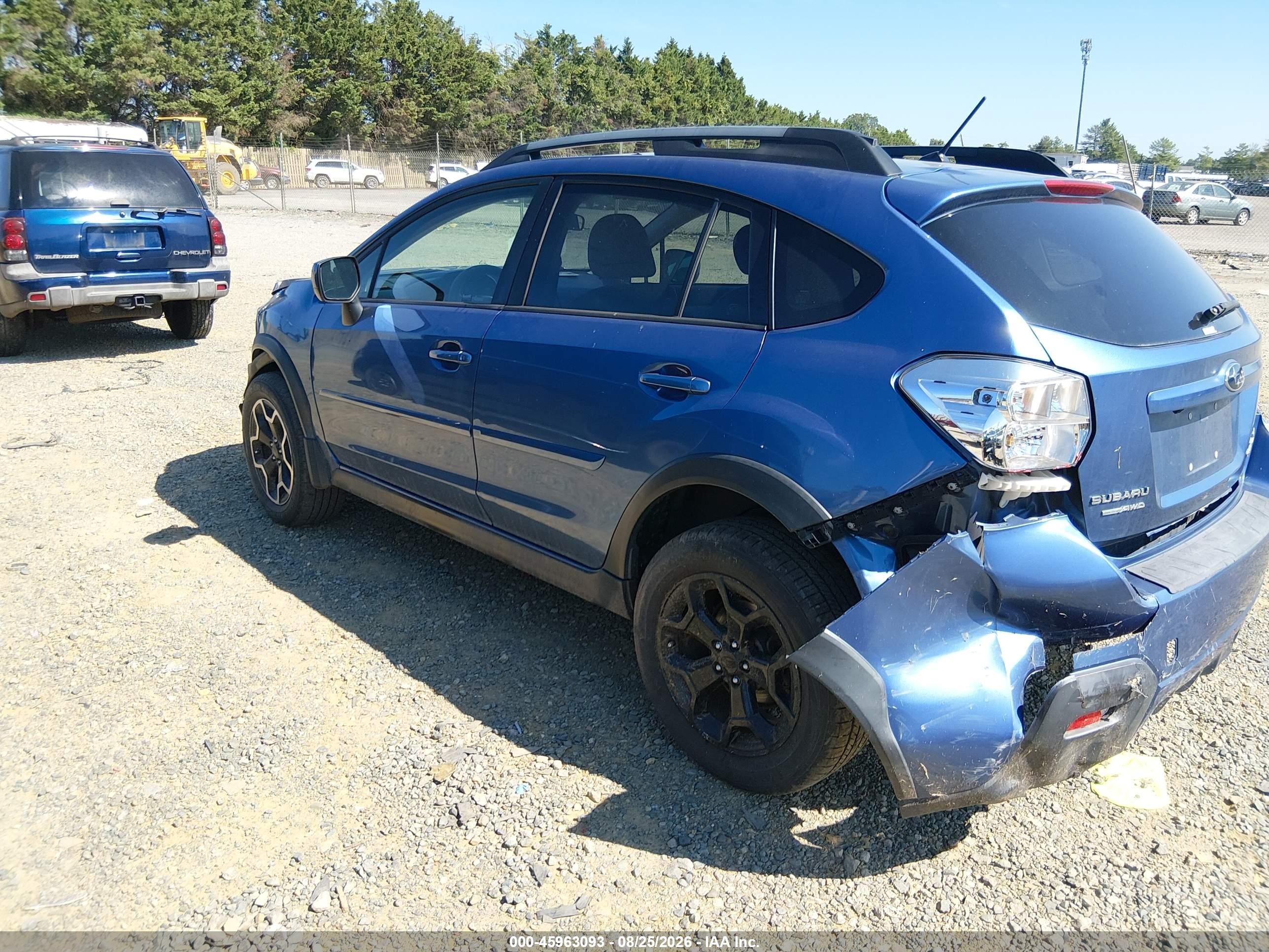2014 Subaru Xv Crosstrek 2.0i Limited Blue vin: JF2GPAGC2E8219665