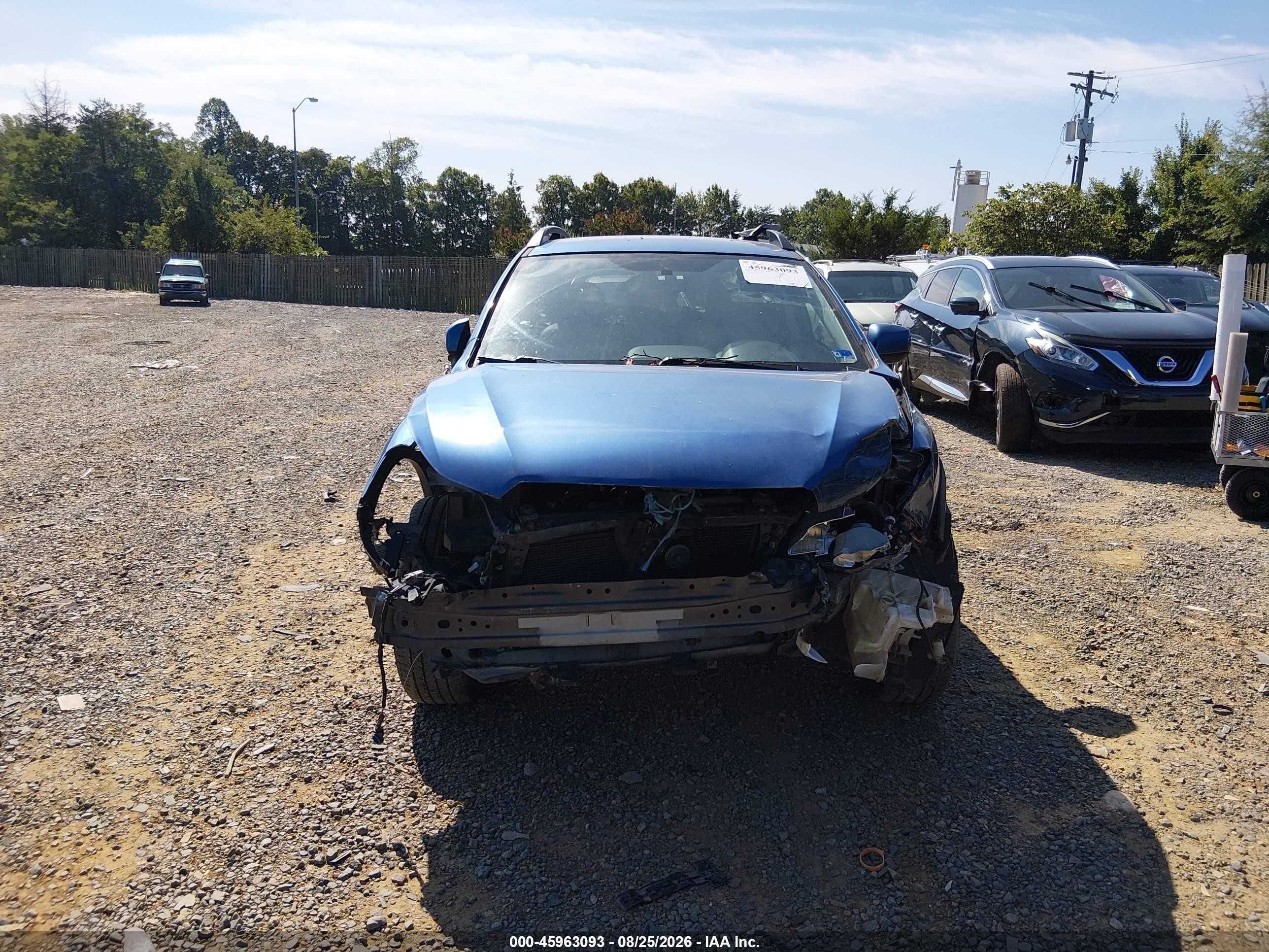 2014 Subaru Xv Crosstrek 2.0i Limited Blue vin: JF2GPAGC2E8219665