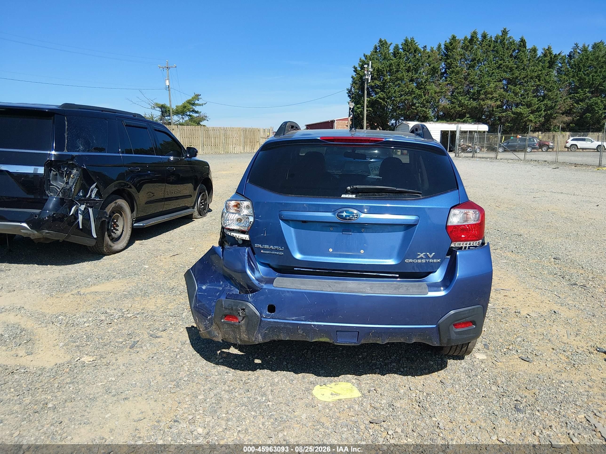 2014 Subaru Xv Crosstrek 2.0i Limited Blue vin: JF2GPAGC2E8219665