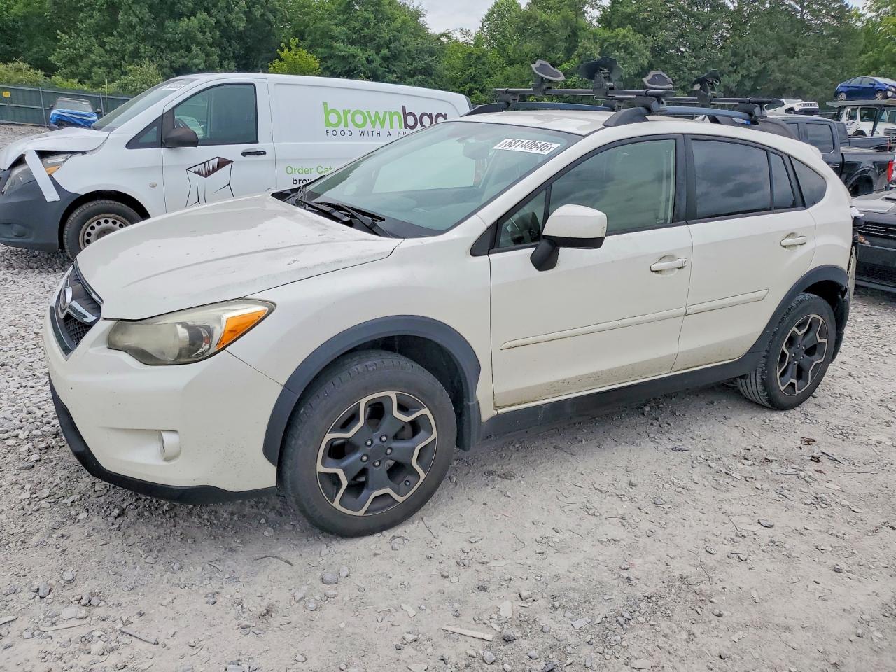 2014 Subaru Xv Crosstrek 2.0 Limited White vin: JF2GPAGC2E8233534