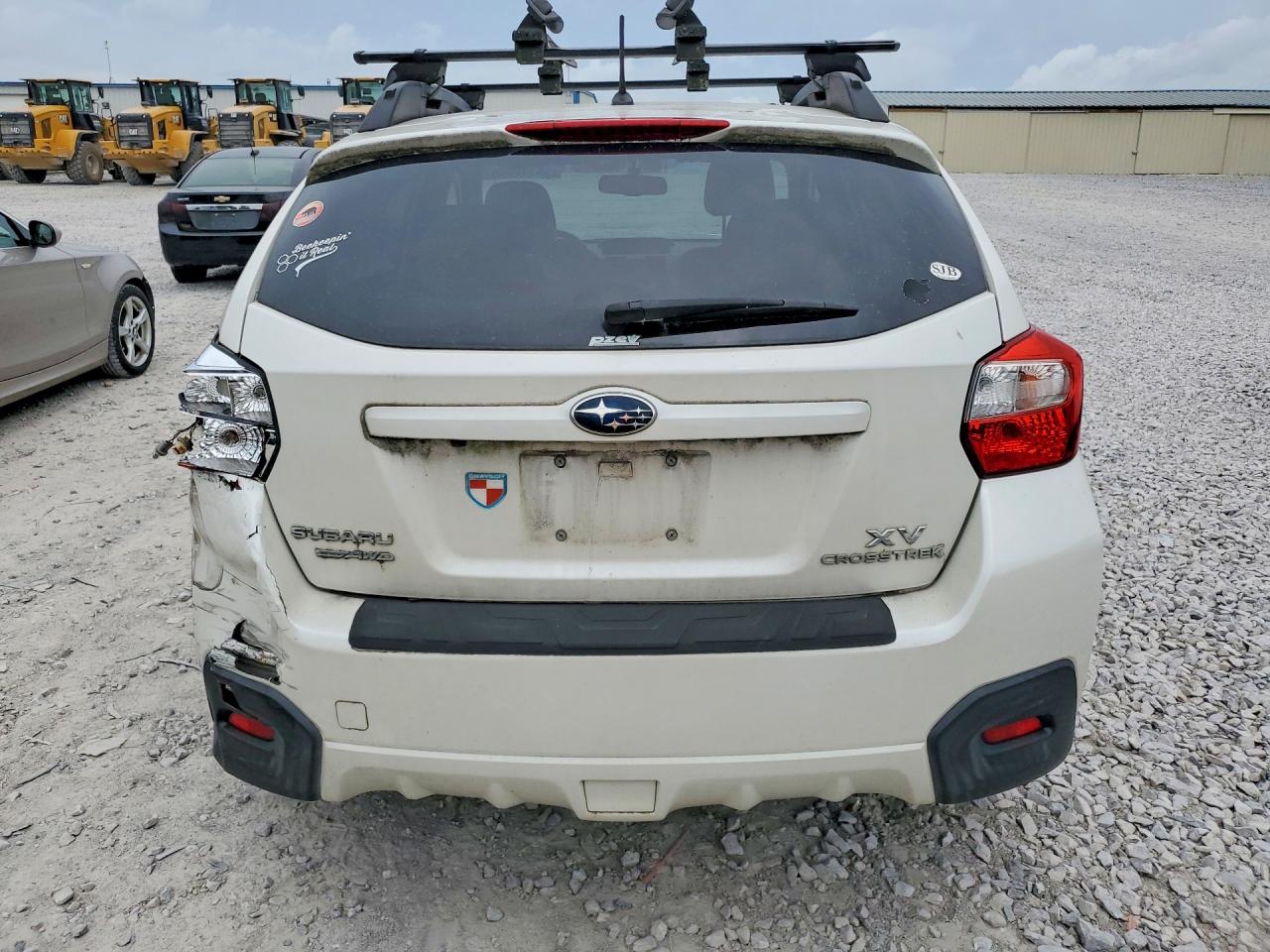 2014 Subaru Xv Crosstrek 2.0 Limited White vin: JF2GPAGC2E8233534