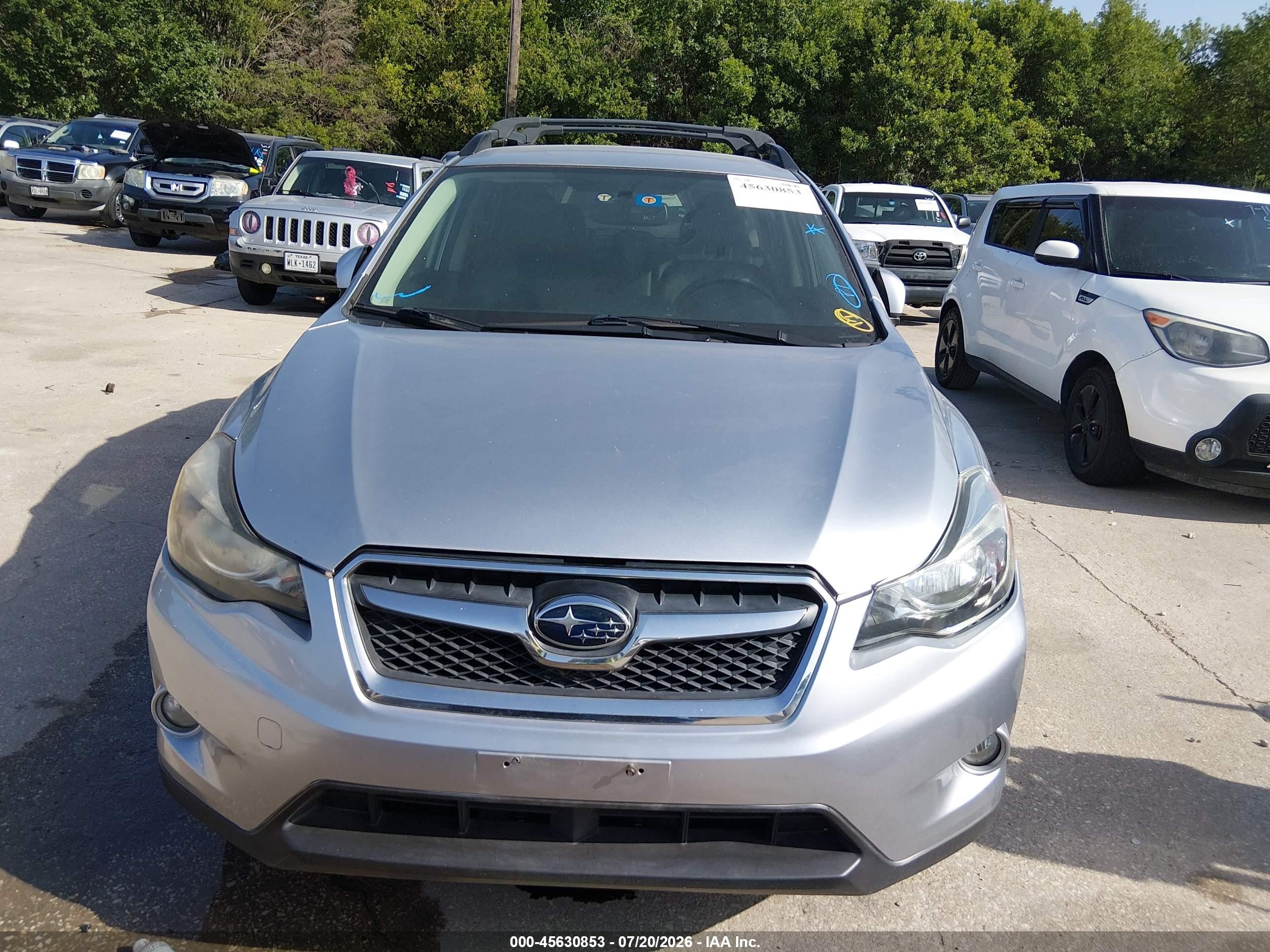 2014 Subaru Xv Crosstrek 2.0i Limited Light Blue vin: JF2GPAGC2E8304537