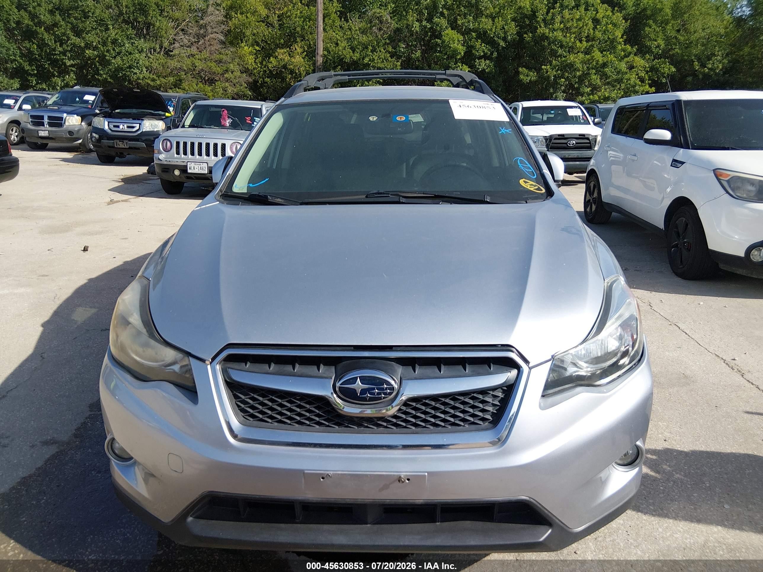 2014 Subaru Xv Crosstrek 2.0i Limited Light Blue vin: JF2GPAGC2E8304537