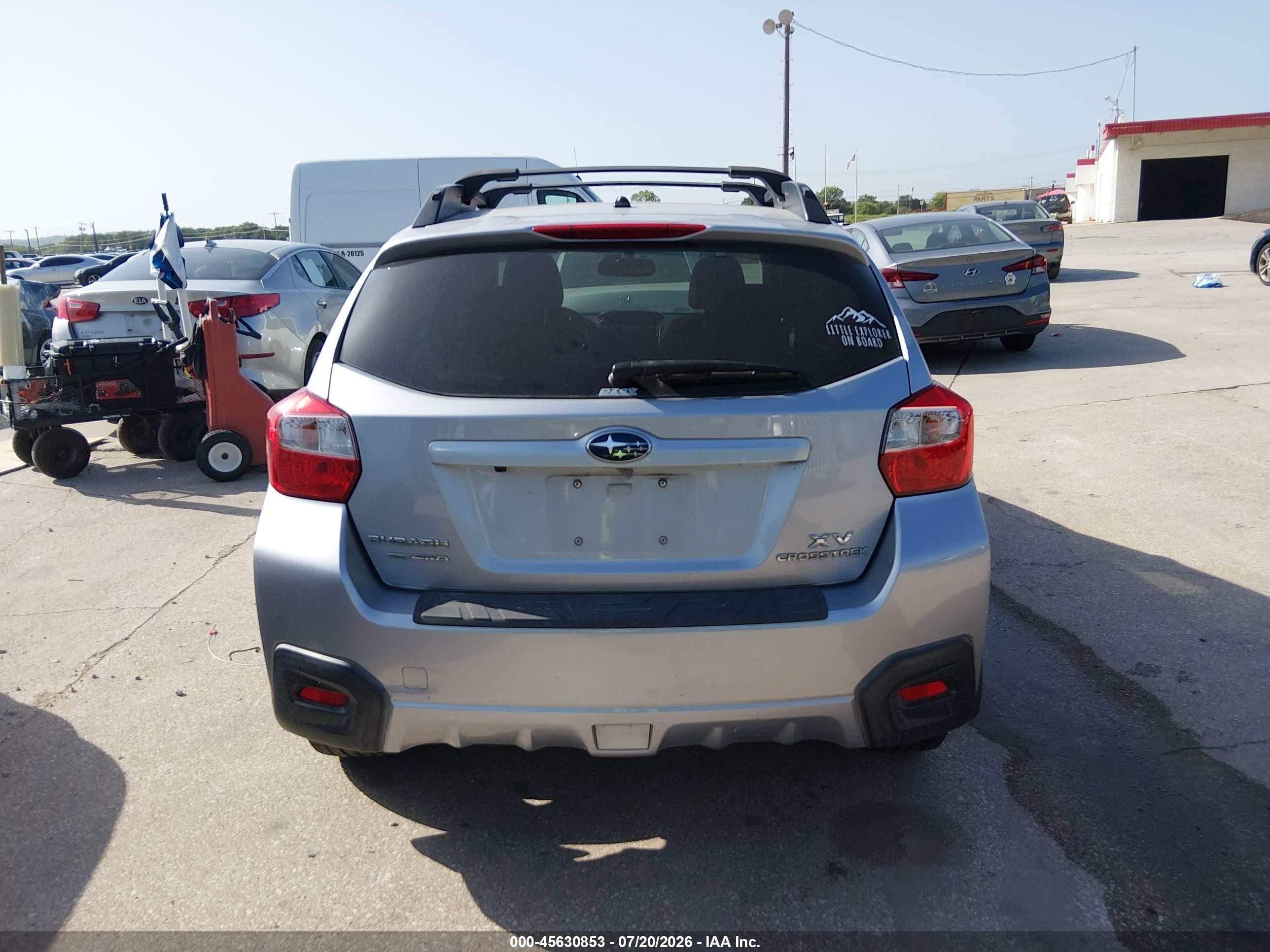 2014 Subaru Xv Crosstrek 2.0i Limited Light Blue vin: JF2GPAGC2E8304537