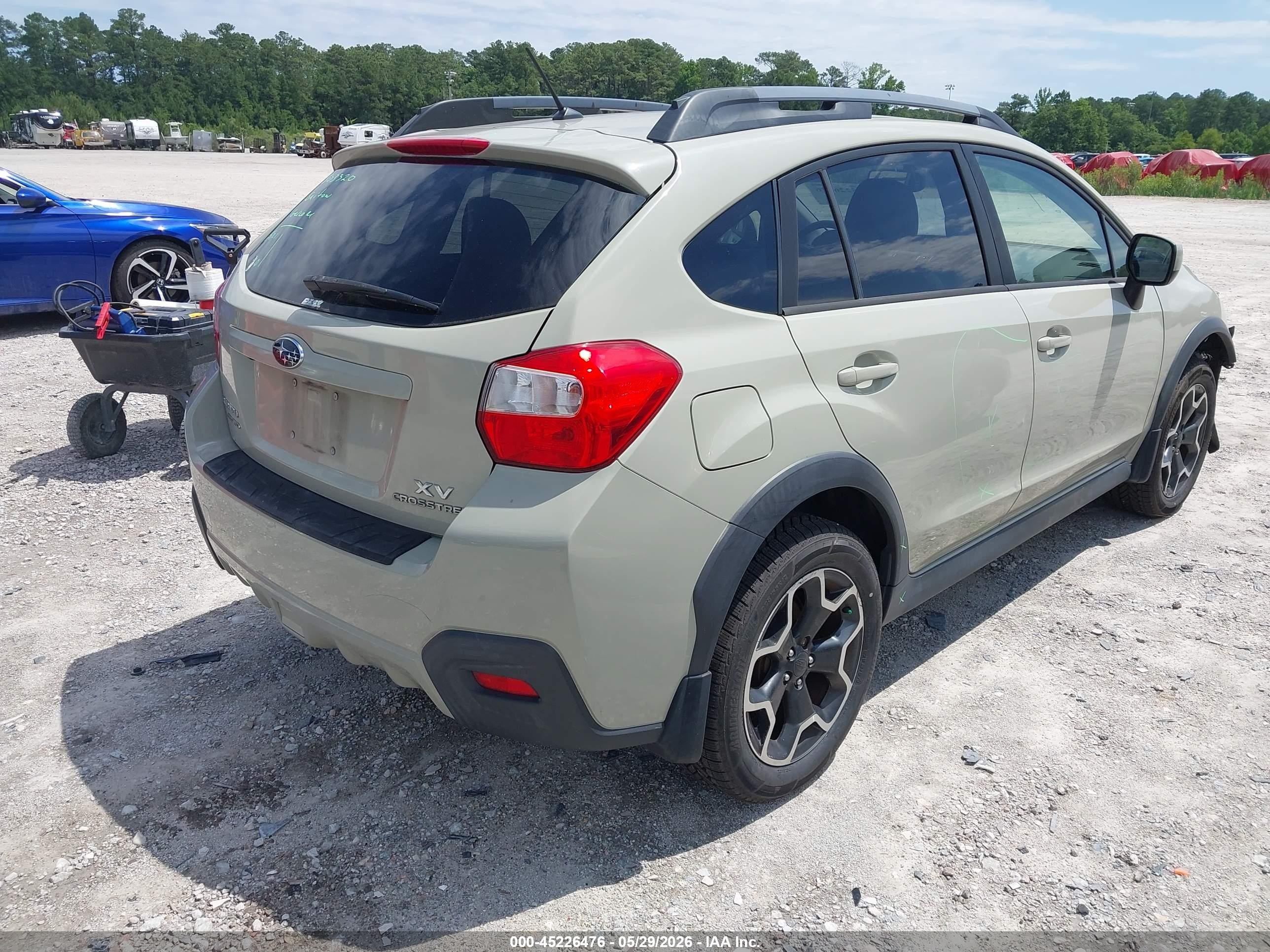 2014 Subaru Xv Crosstrek 2.0i Limited Green vin: JF2GPAGC2E8334430