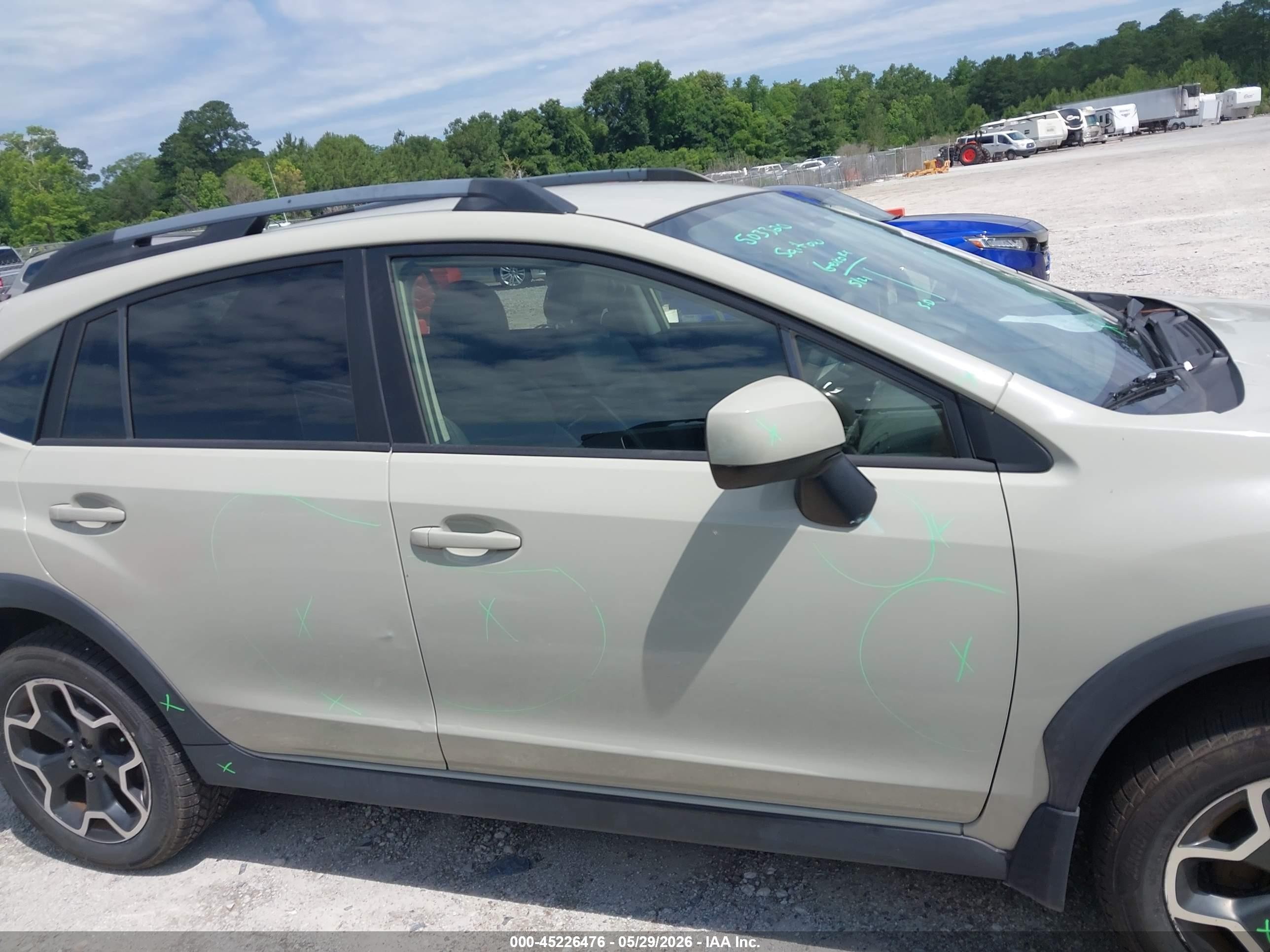 2014 Subaru Xv Crosstrek 2.0i Limited Green vin: JF2GPAGC2E8334430