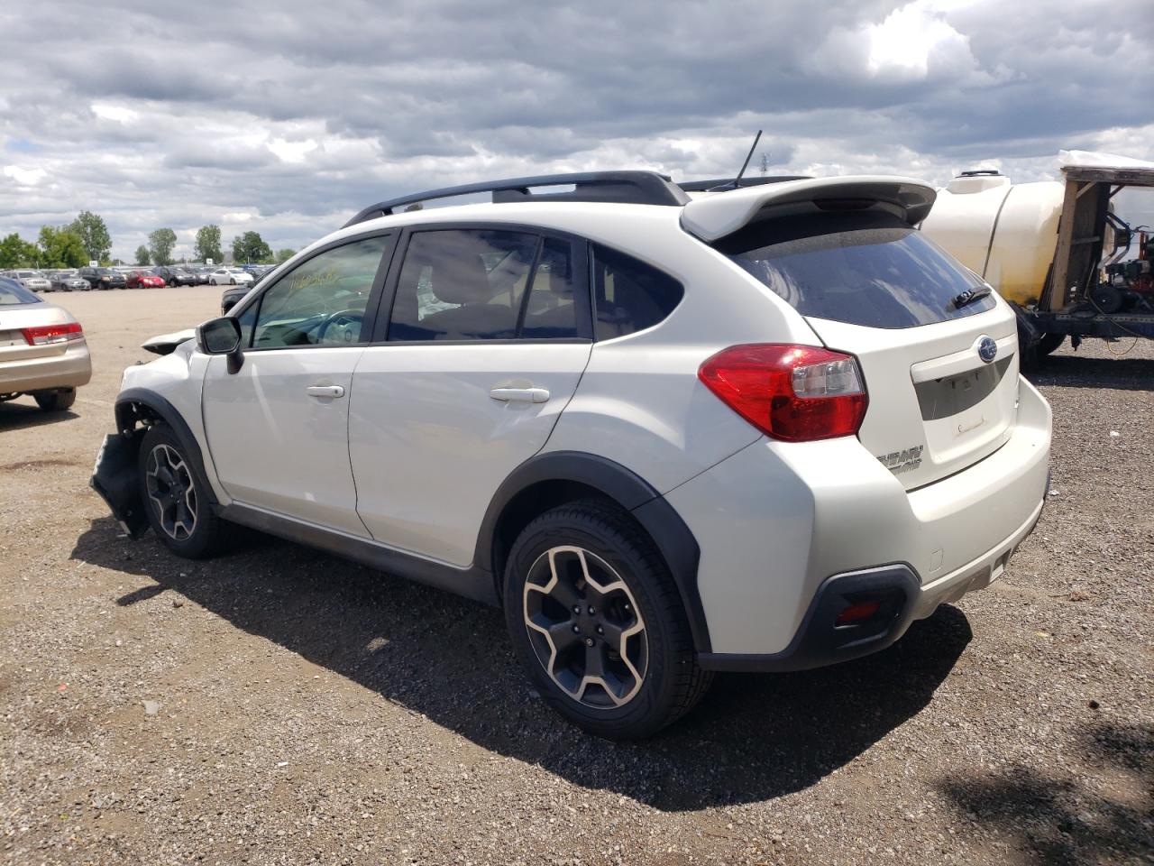 2015 Subaru Xv Crosstrek 2.0 Limited White vin: JF2GPAGC2FH210384