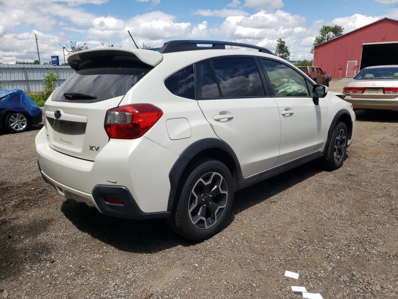 2015 Subaru Xv Crosstrek 2.0 Limited White vin: JF2GPAGC2FH210384