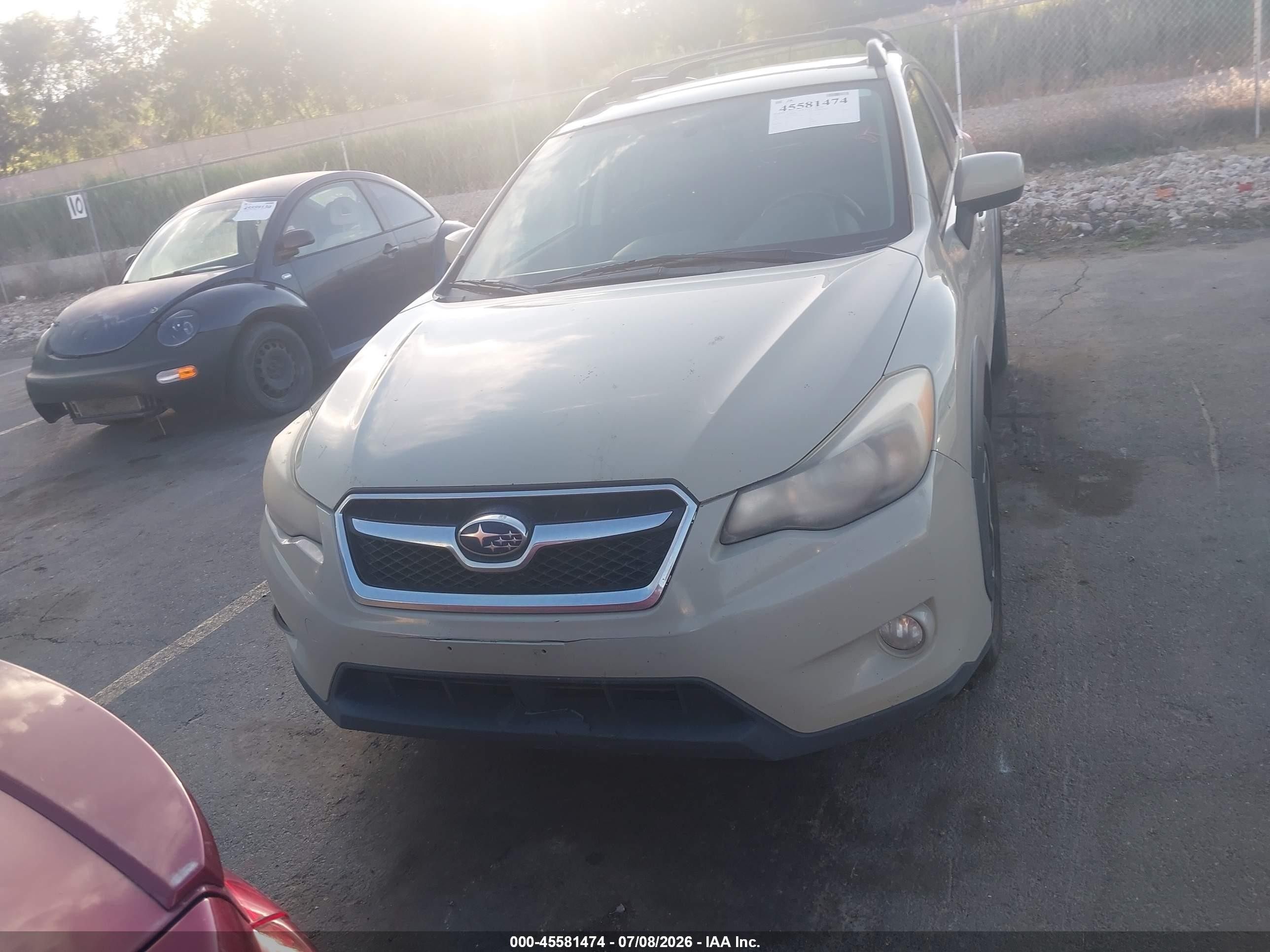 2013 Subaru Xv Crosstrek 2.0i Limited Silver vin: JF2GPAGC3D2857151