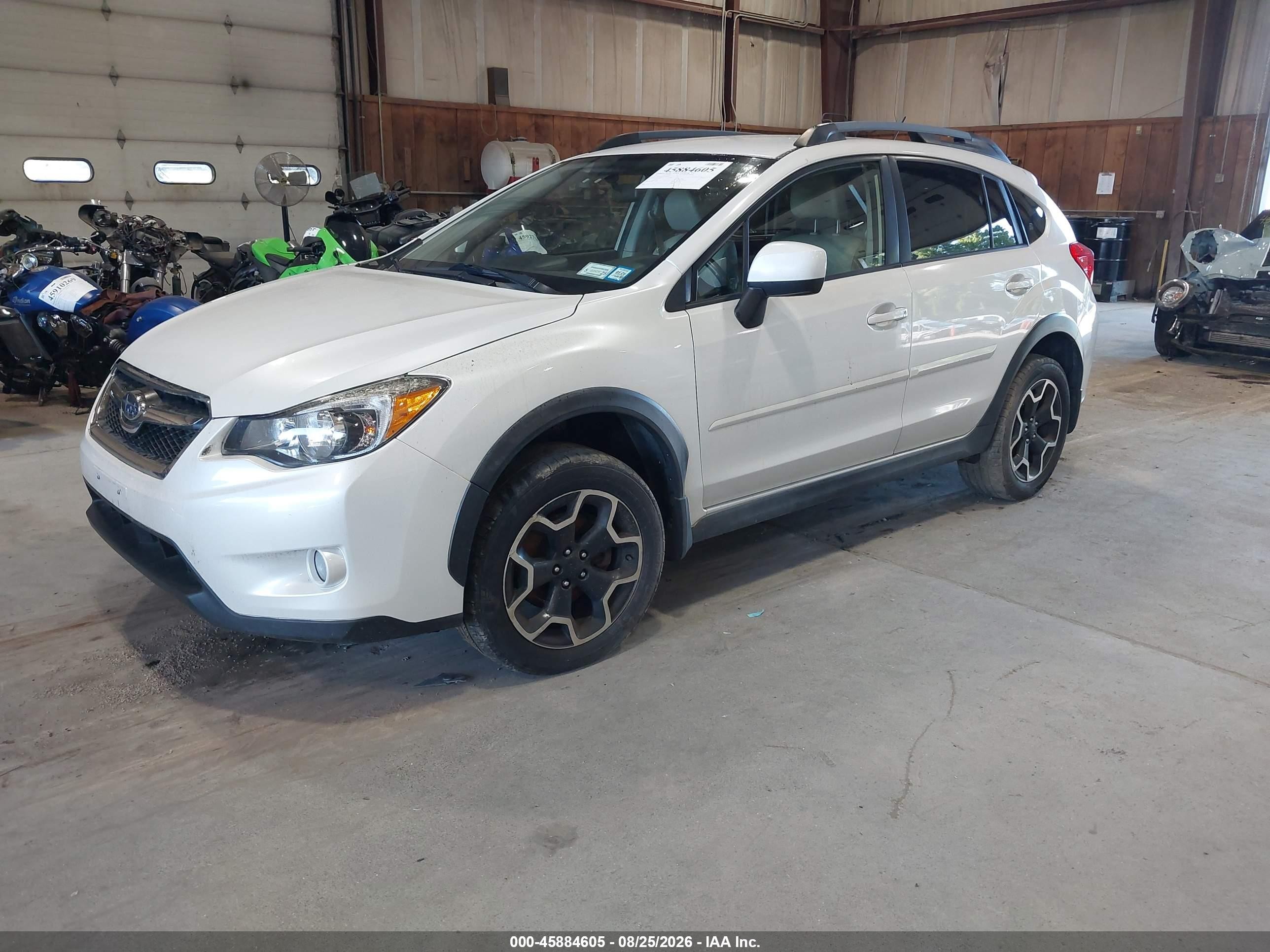 2013 Subaru Xv Crosstrek 2.0i Limited White vin: JF2GPAGC3DH208298