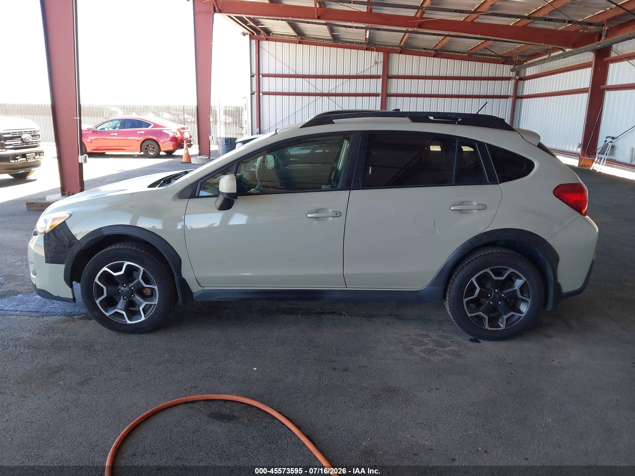 2013 Subaru Xv Crosstrek 2.0i Limited Gray vin: JF2GPAGC3DH843442