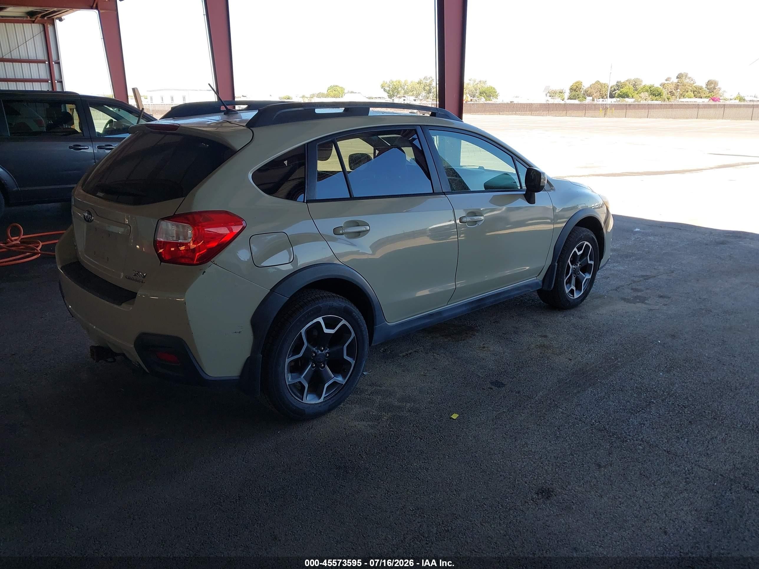 2013 Subaru Xv Crosstrek 2.0i Limited Gray vin: JF2GPAGC3DH843442