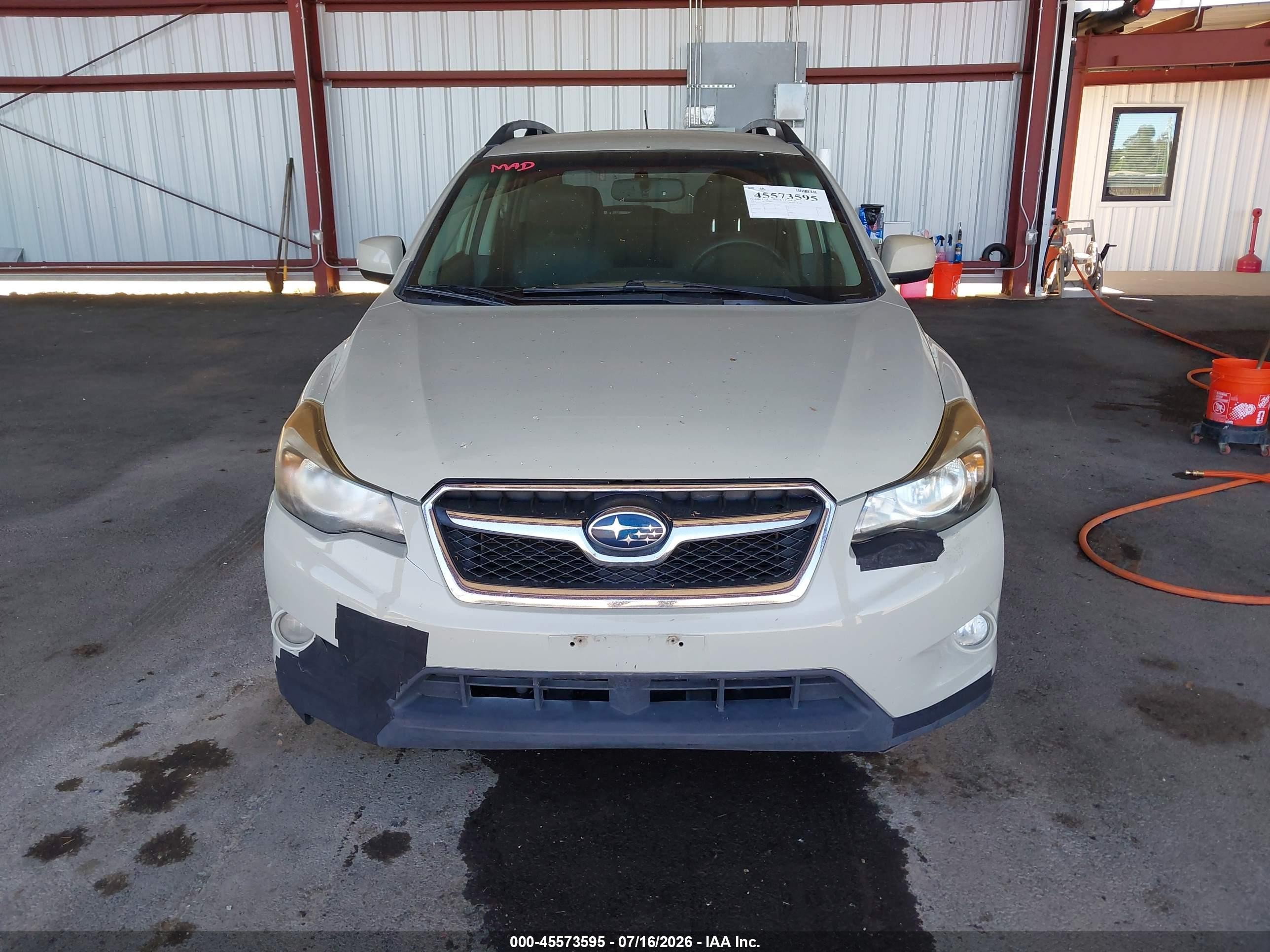 2013 Subaru Xv Crosstrek 2.0i Limited Gray vin: JF2GPAGC3DH843442