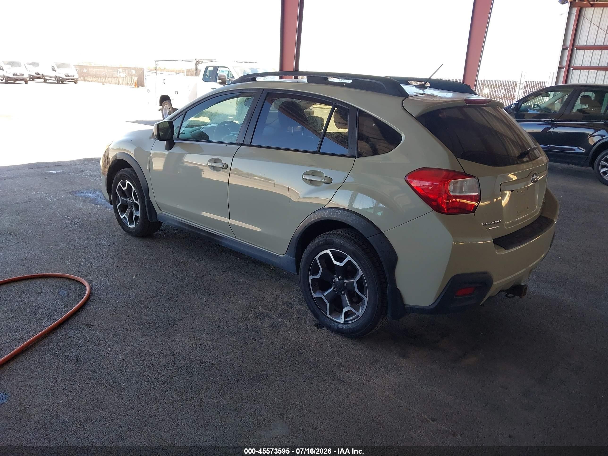 2013 Subaru Xv Crosstrek 2.0i Limited Gray vin: JF2GPAGC3DH843442