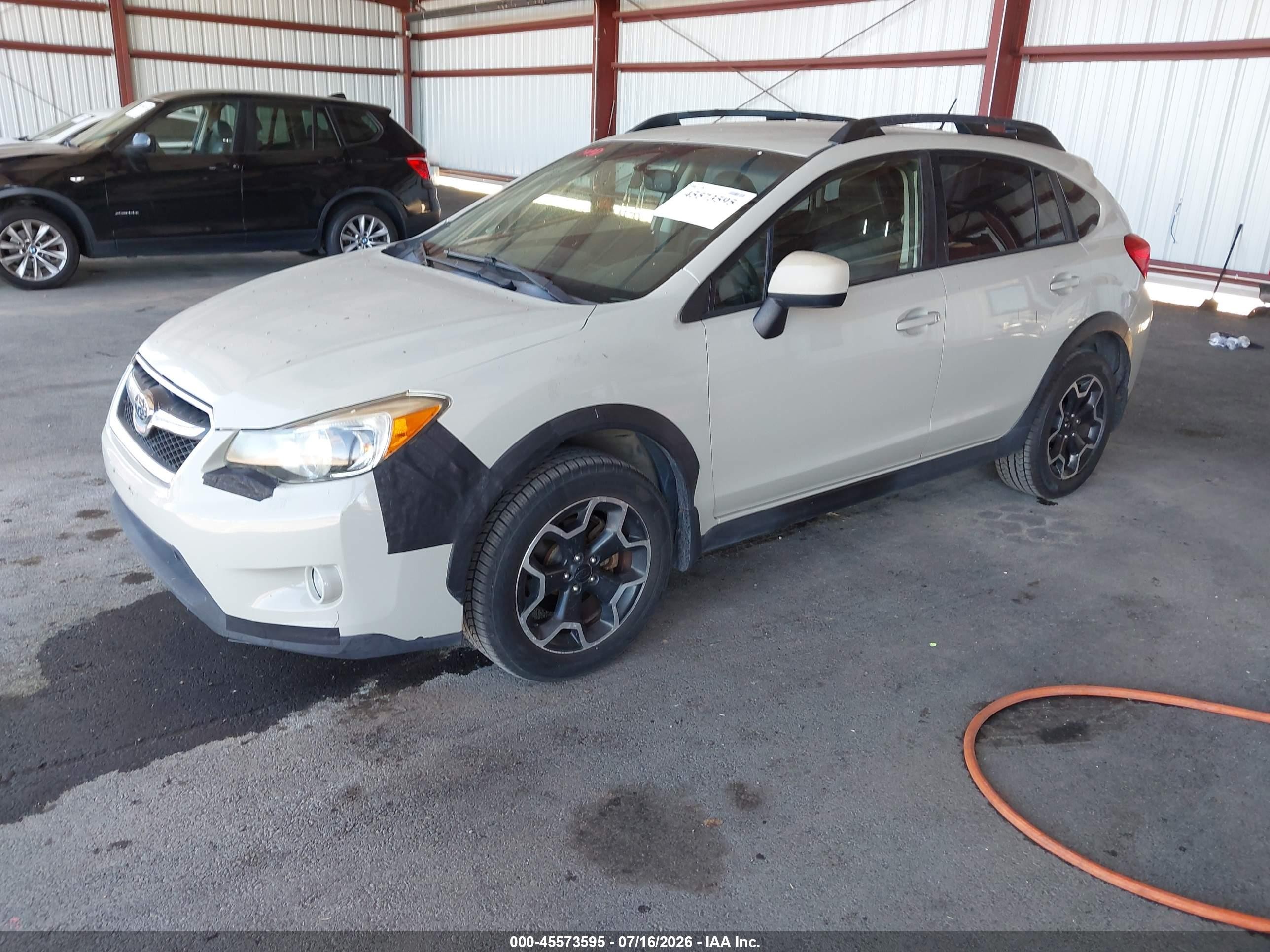 2013 Subaru Xv Crosstrek 2.0i Limited Gray vin: JF2GPAGC3DH843442