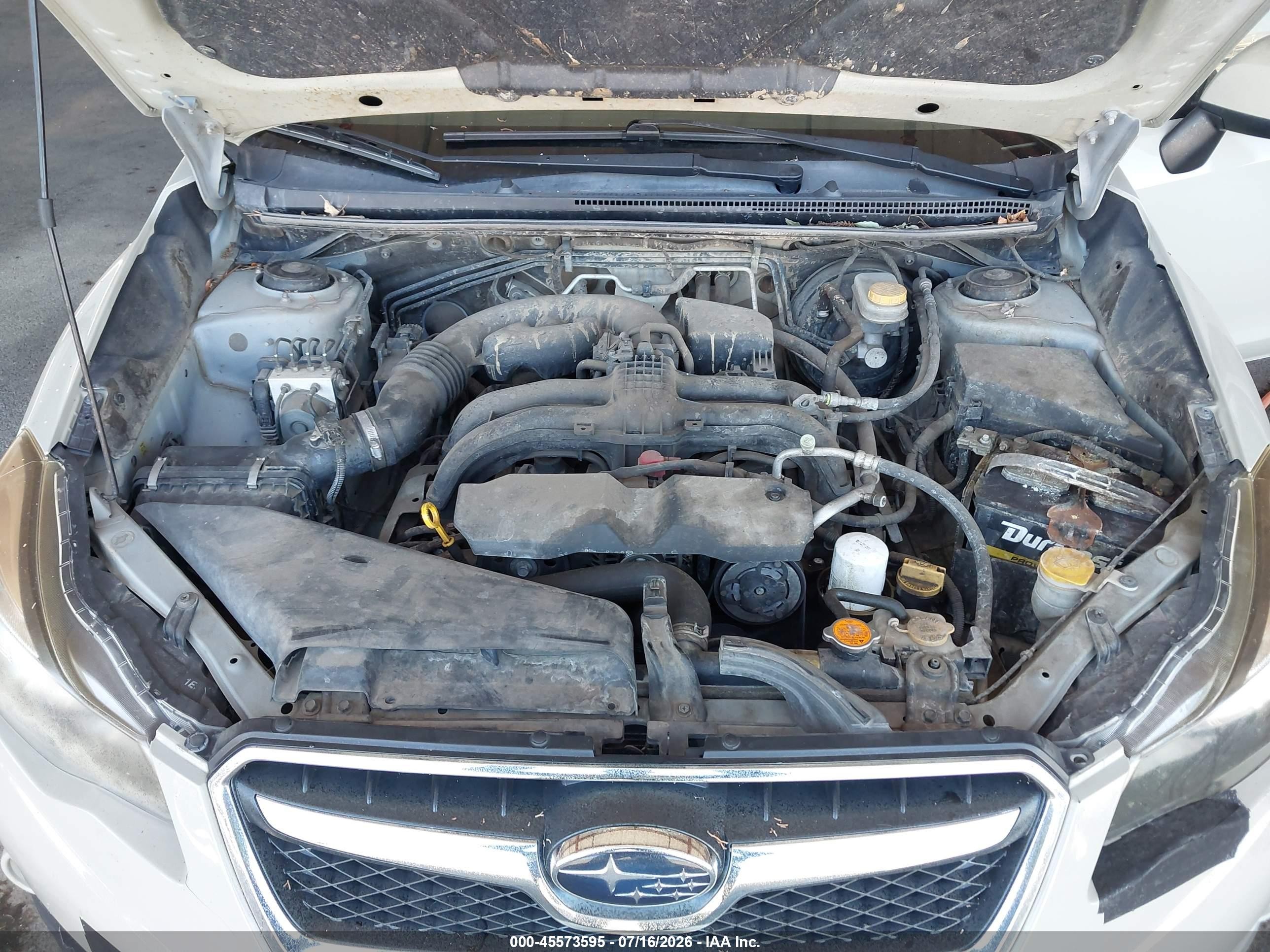 2013 Subaru Xv Crosstrek 2.0i Limited Gray vin: JF2GPAGC3DH843442