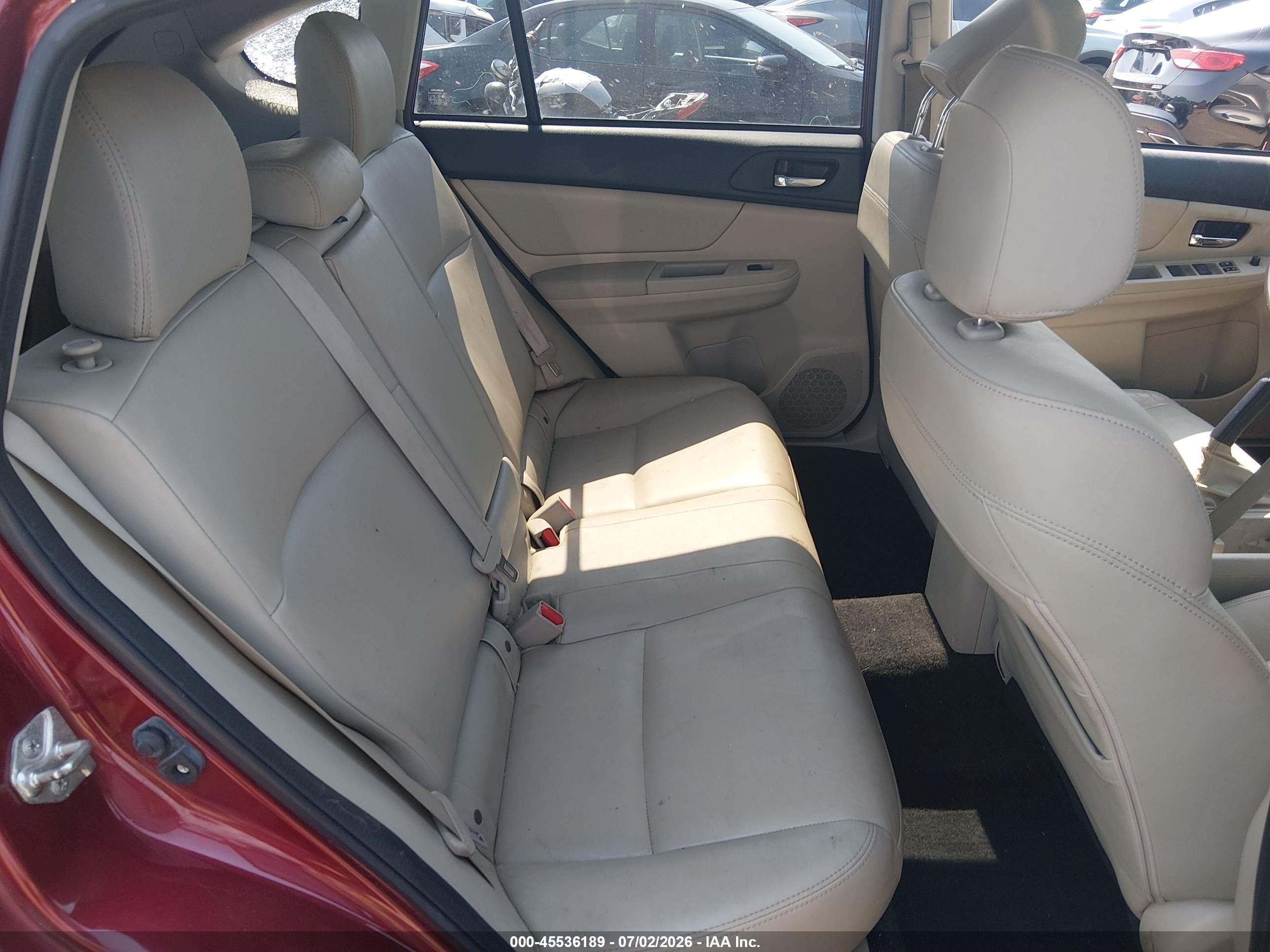 2013 Subaru Xv Crosstrek 2.0i Limited Red vin: JF2GPAGC4DH859682
