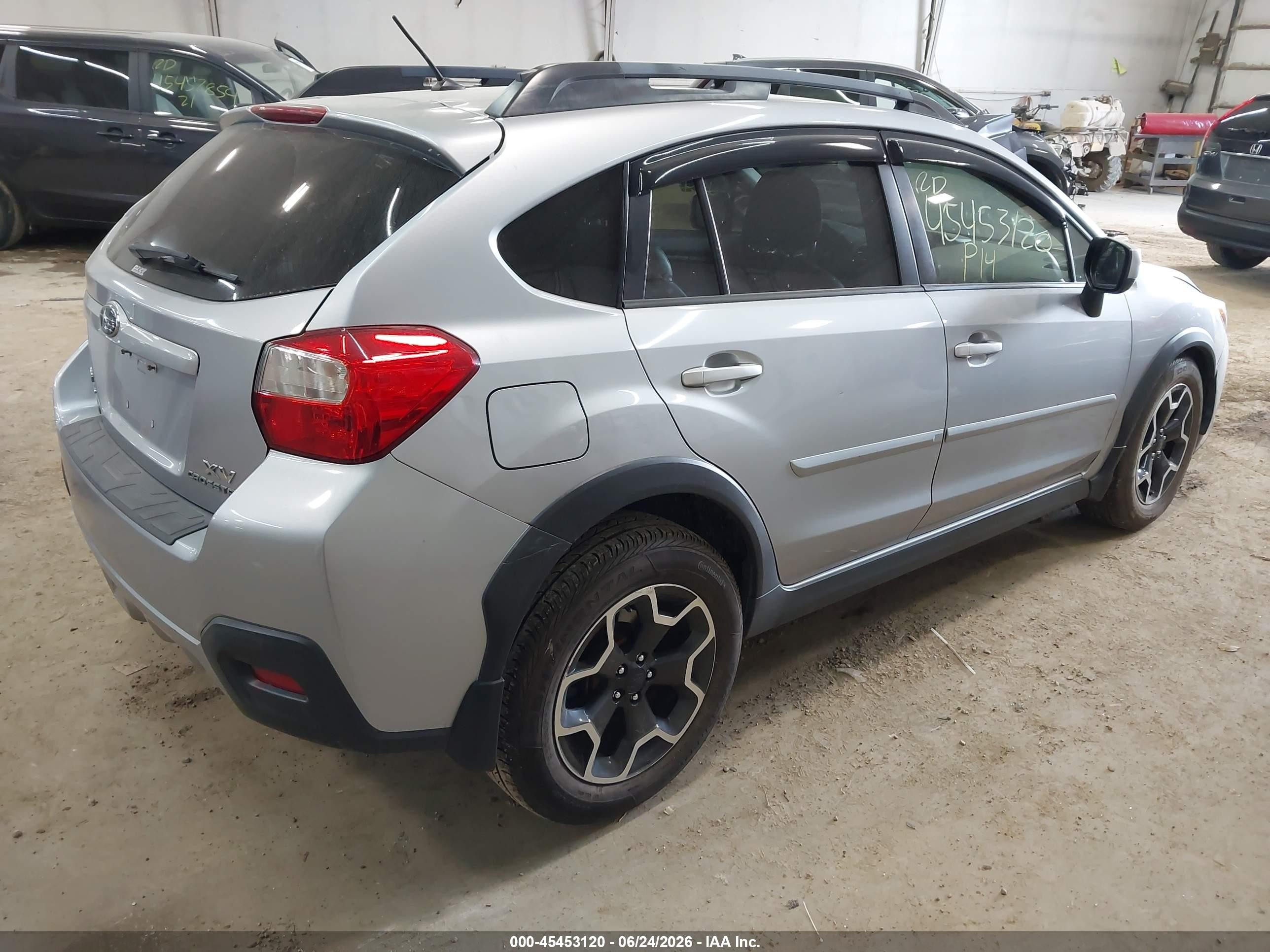 2014 Subaru Xv Crosstrek 2.0i Limited Серебряный vin: JF2GPAGC4E8233924