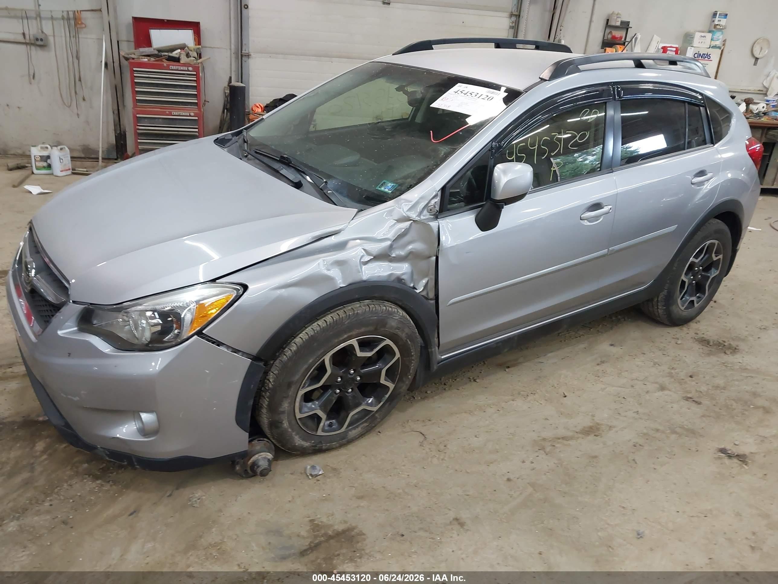2014 Subaru Xv Crosstrek 2.0i Limited Серебряный vin: JF2GPAGC4E8233924