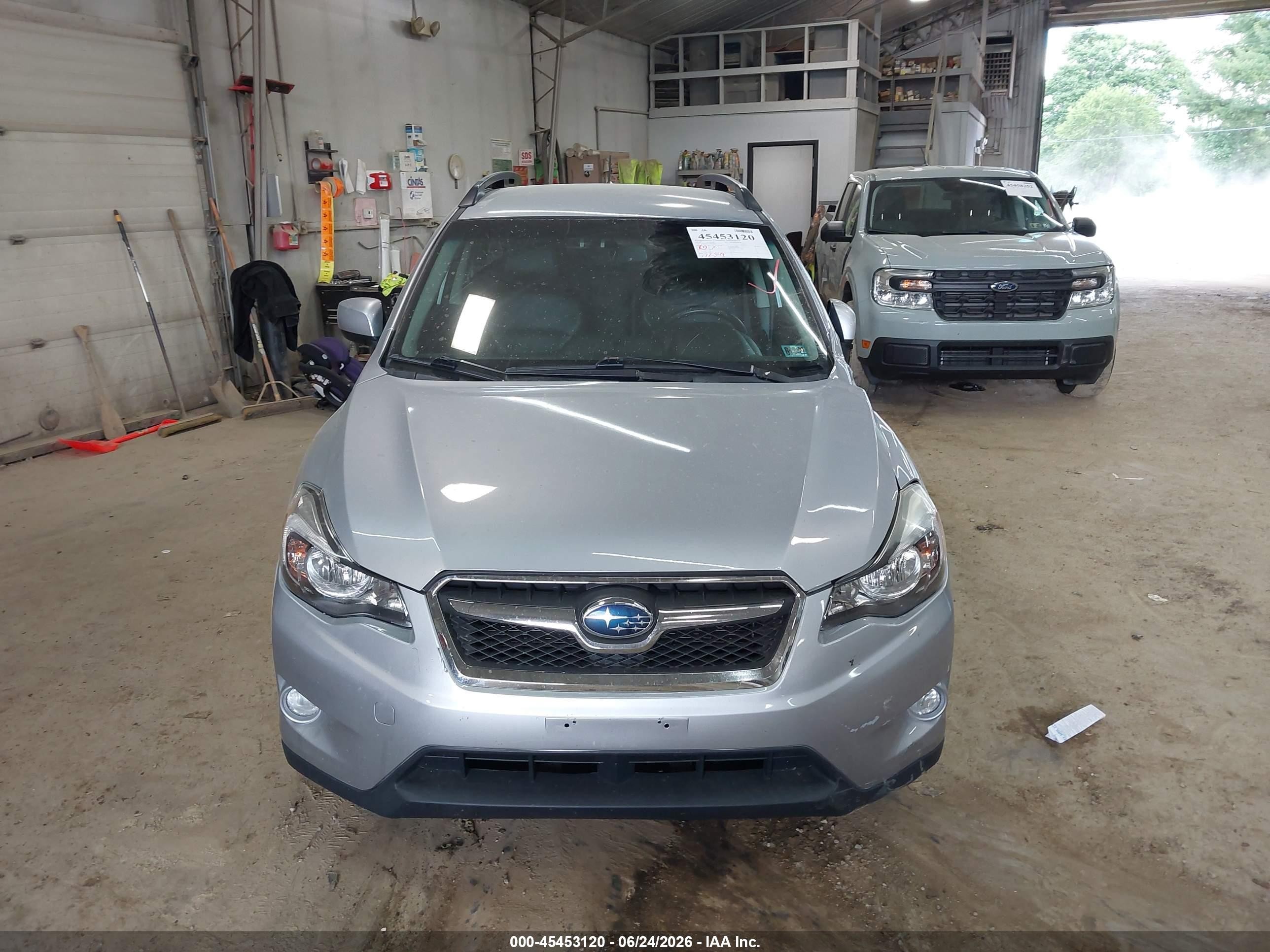 2014 Subaru Xv Crosstrek 2.0i Limited Серебряный vin: JF2GPAGC4E8233924