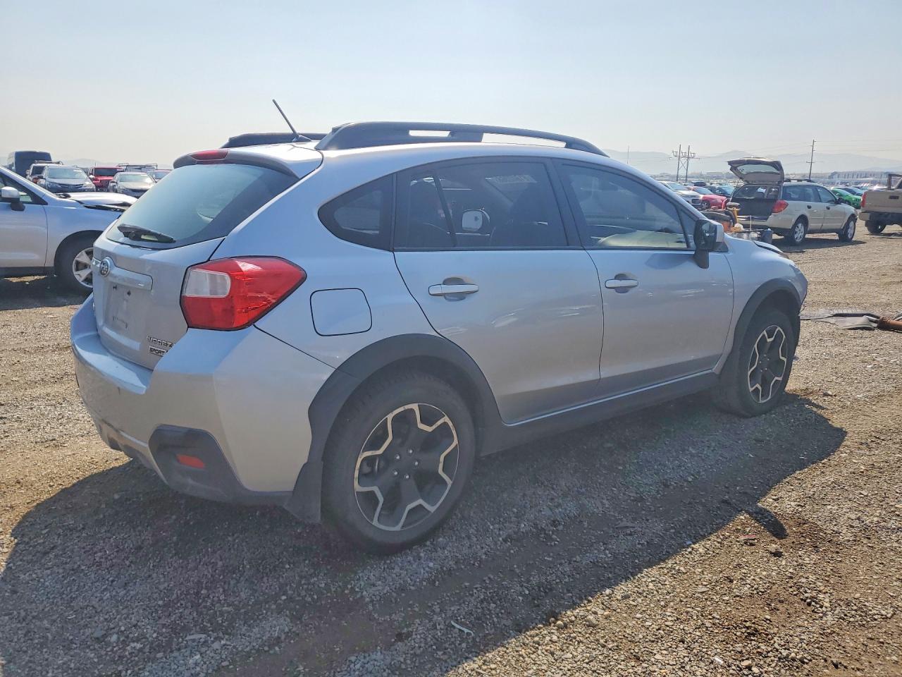 2014 Subaru Xv Crosstrek 2.0 Limited Silver vin: JF2GPAGC4E8238508