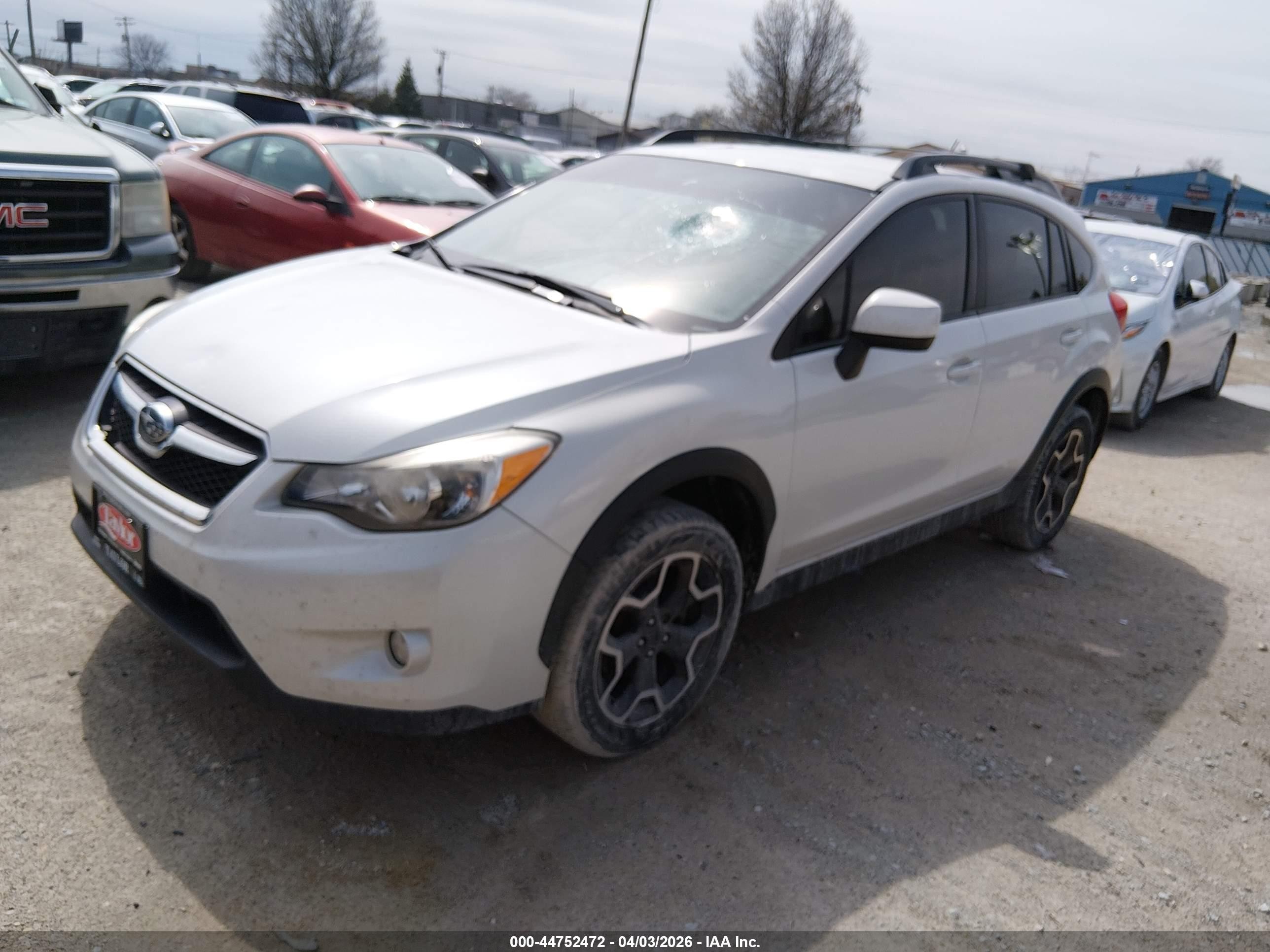 2014 Subaru Xv Crosstrek 2.0i Limited White vin: JF2GPAGC4E8255308