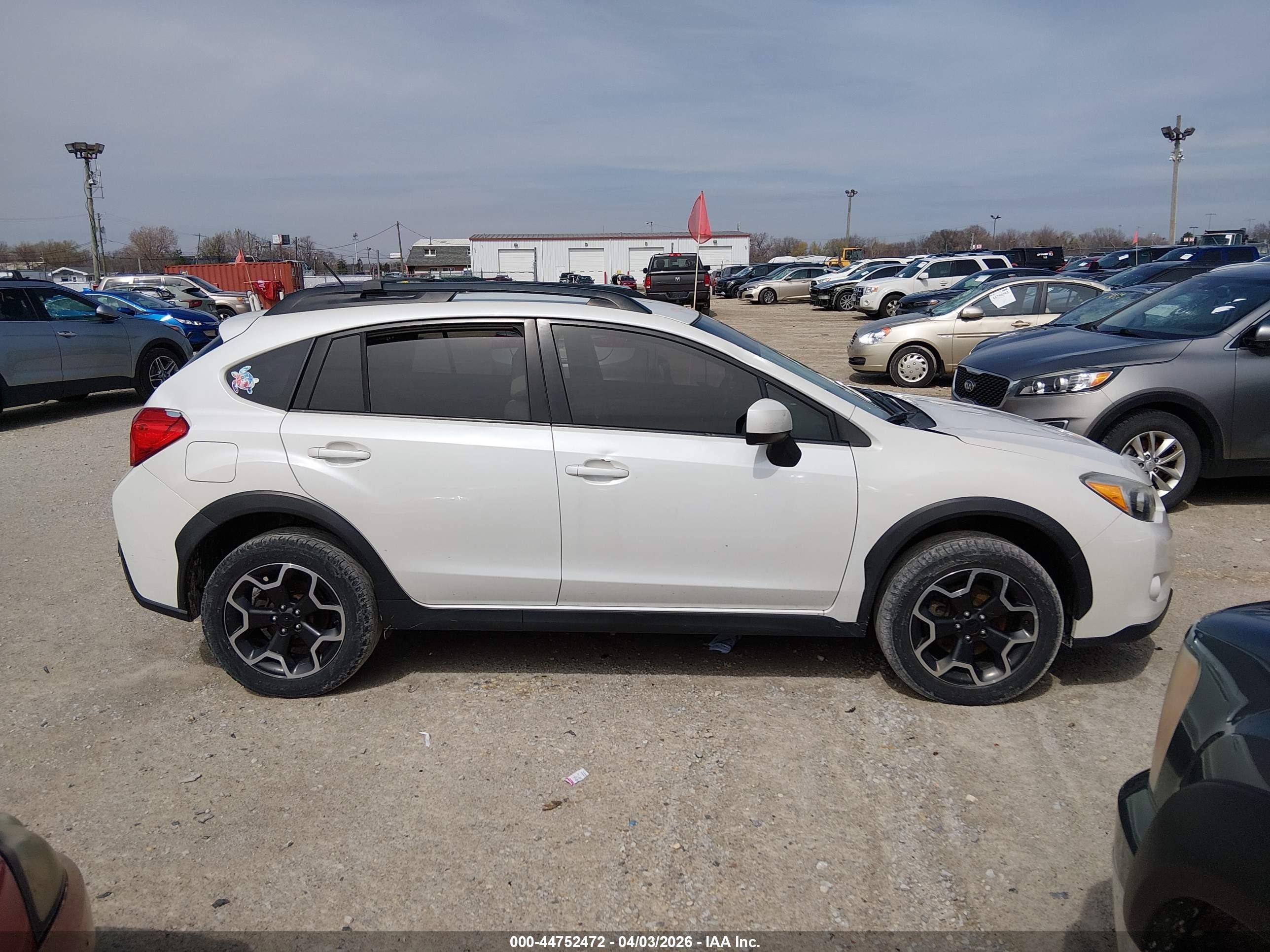 2014 Subaru Xv Crosstrek 2.0i Limited White vin: JF2GPAGC4E8255308