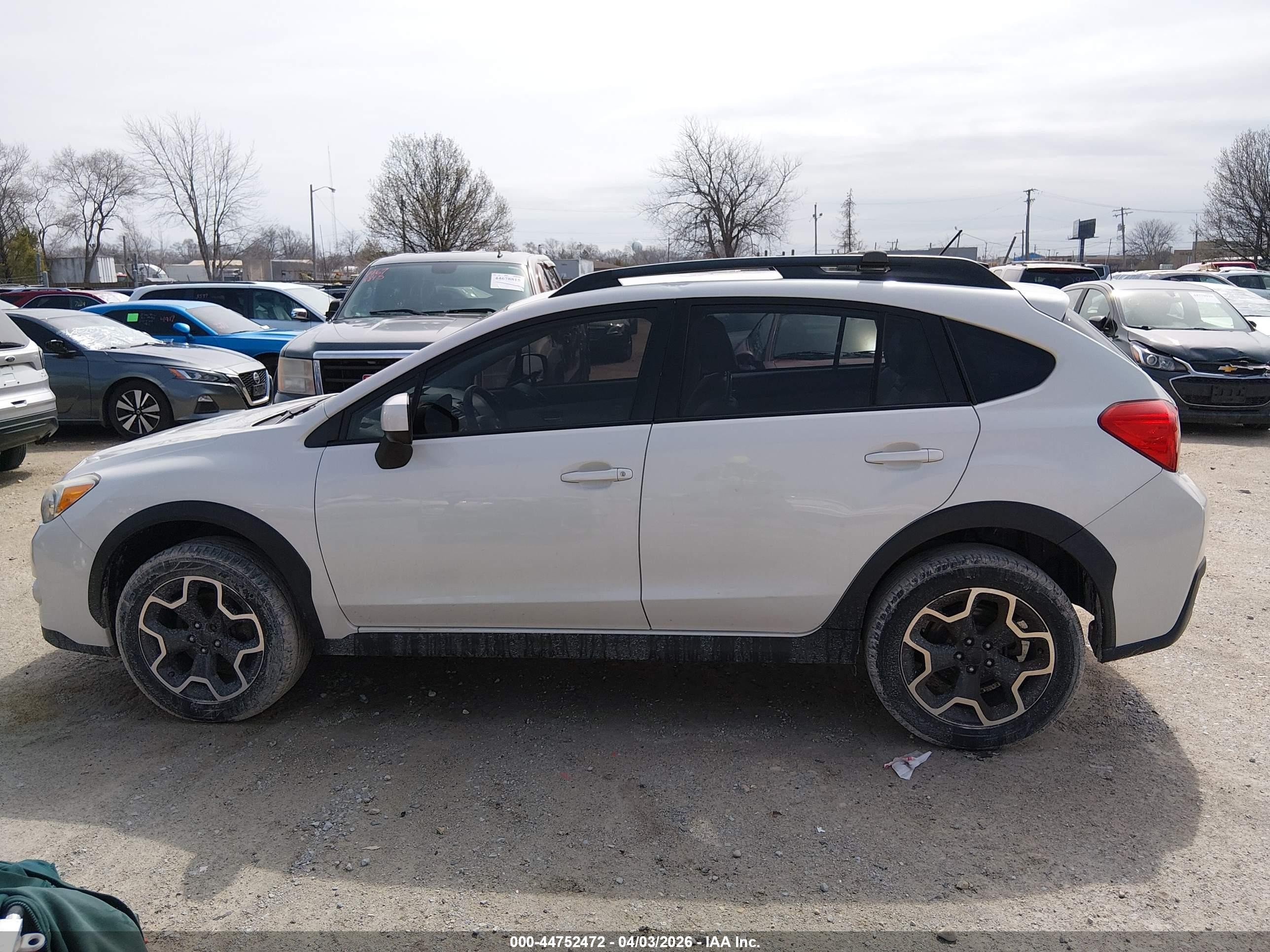 2014 Subaru Xv Crosstrek 2.0i Limited White vin: JF2GPAGC4E8255308