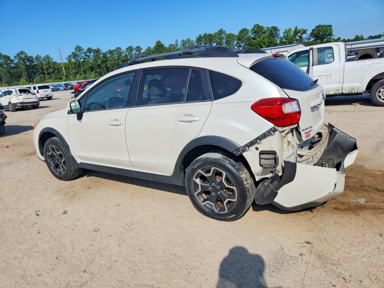 2014 Subaru Xv Crosstrek 2.0 Limited White vin: JF2GPAGC4E8267359