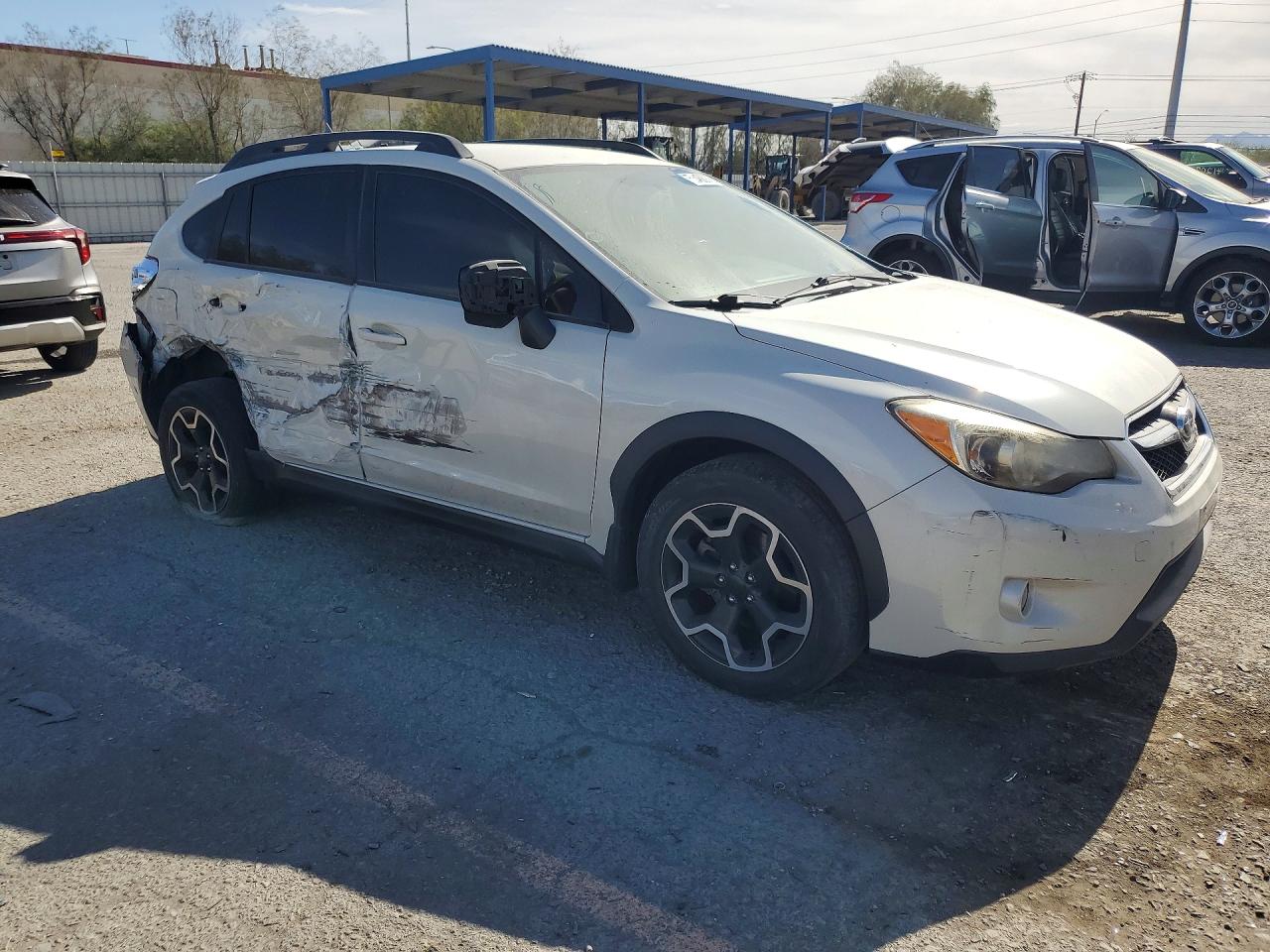 2014 Subaru Xv Crosstrek 2.0 Limited White vin: JF2GPAGC4E8310811