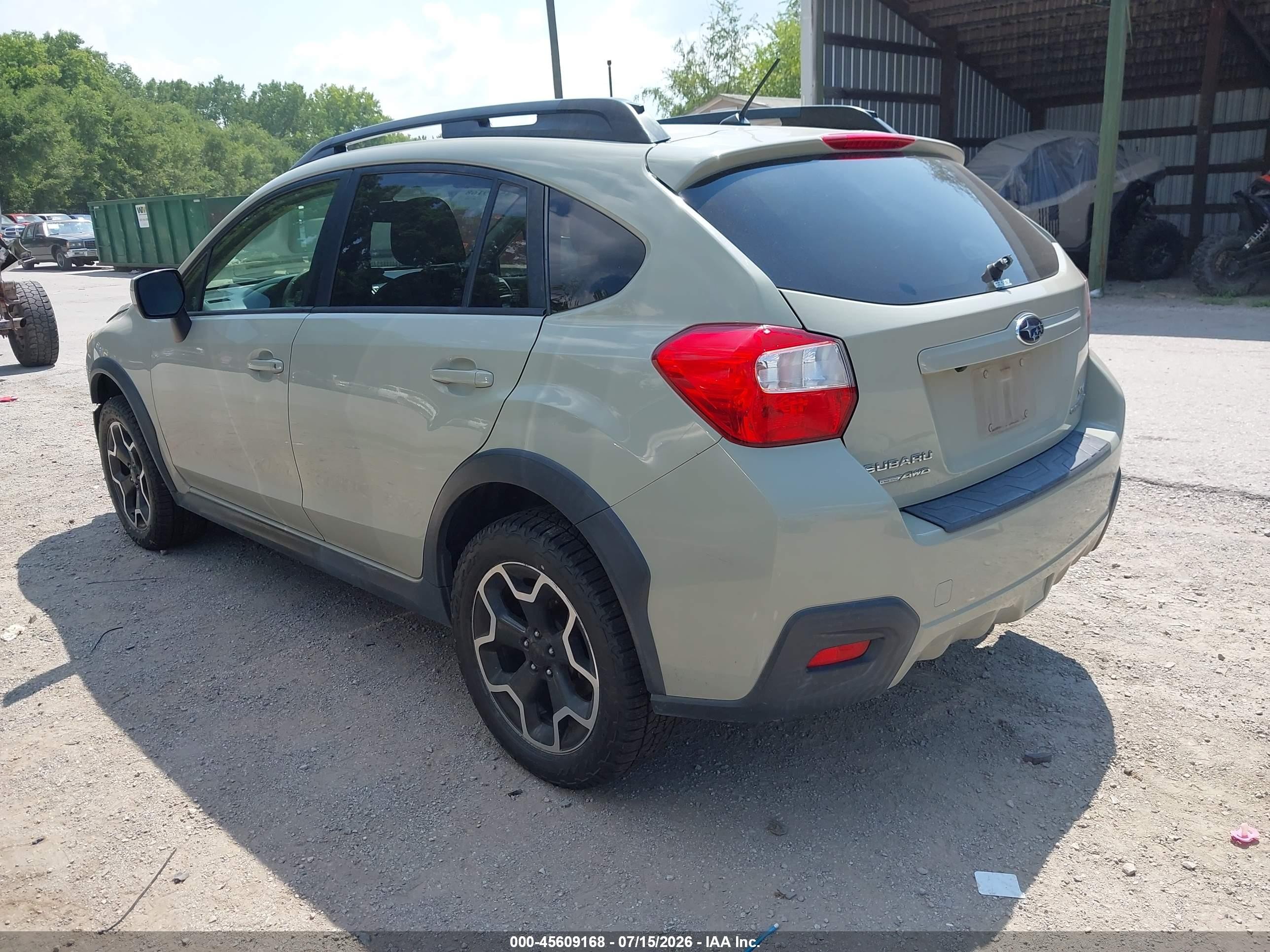 2014 Subaru Xv Crosstrek 2.0i Limited Green vin: JF2GPAGC4E8318424